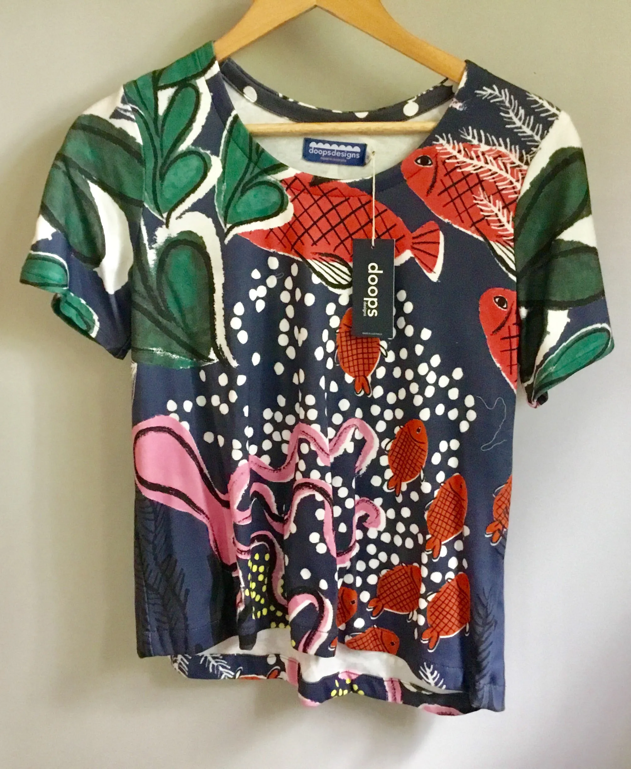 Navy Sea 100% organic jersey top & T’dress