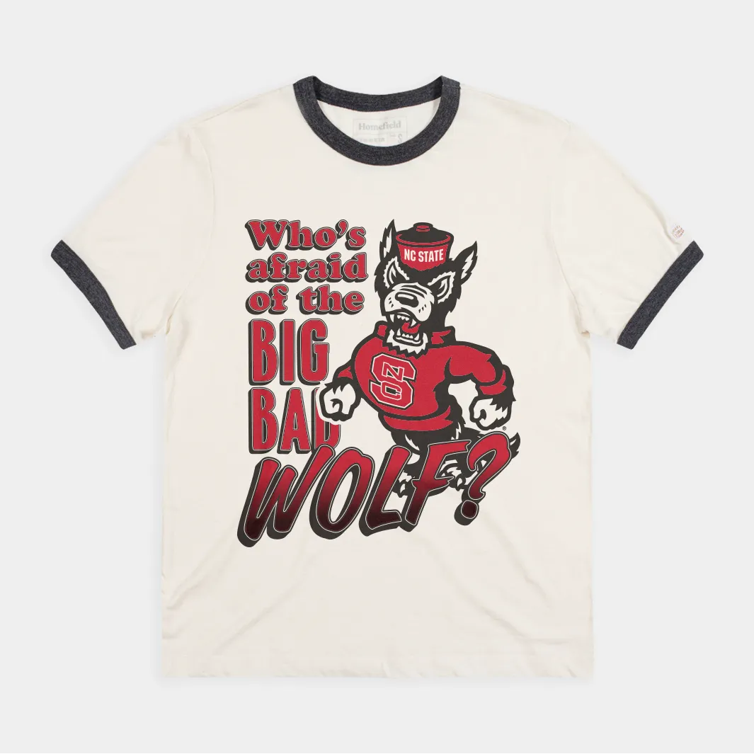 NC State "Big Bad Wolfpack" Ringer Tee