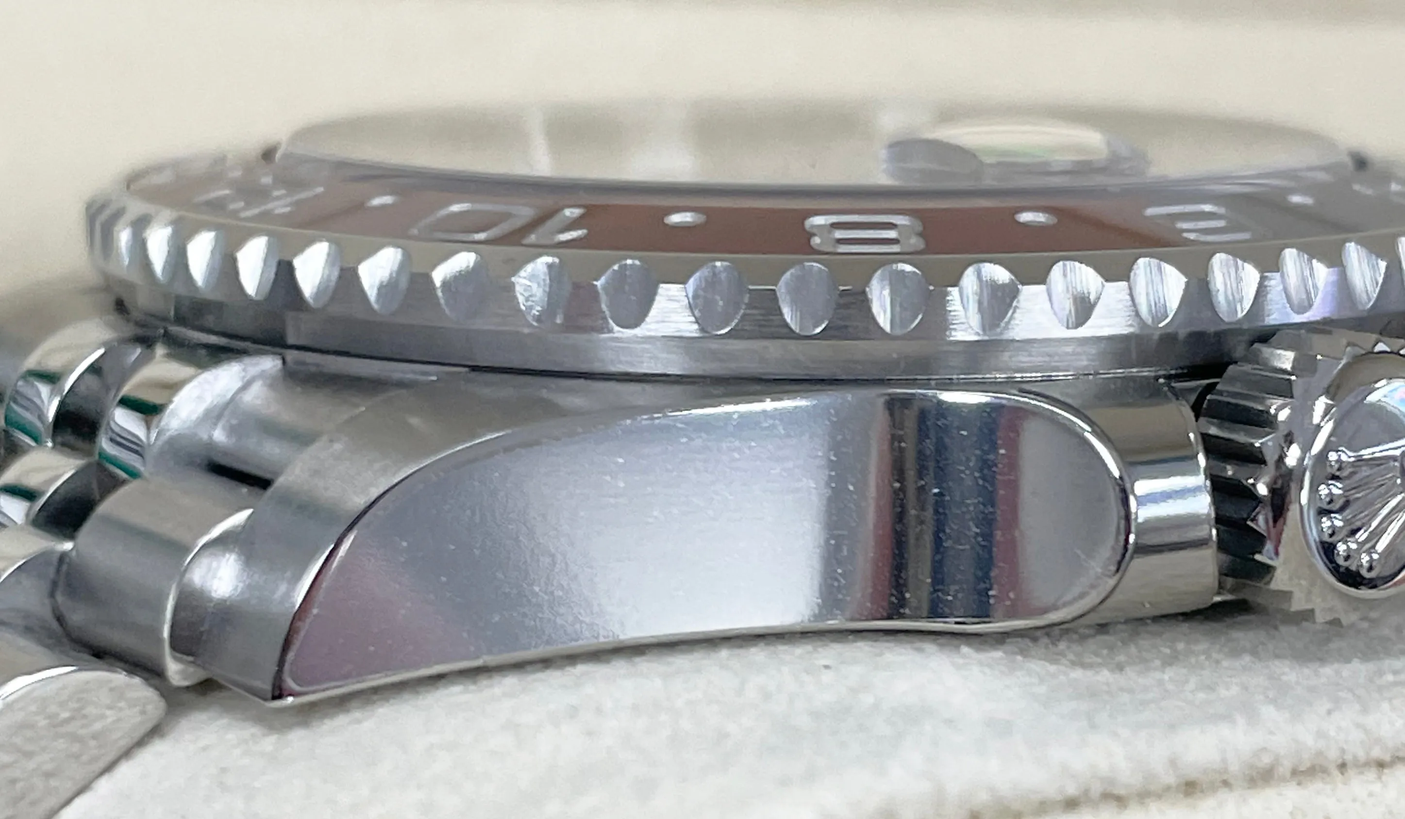 NEW STICKERED Rolex GMT-Master II Ceramic PEPSI JUBILEE BRACELET 126710 BLRO B P