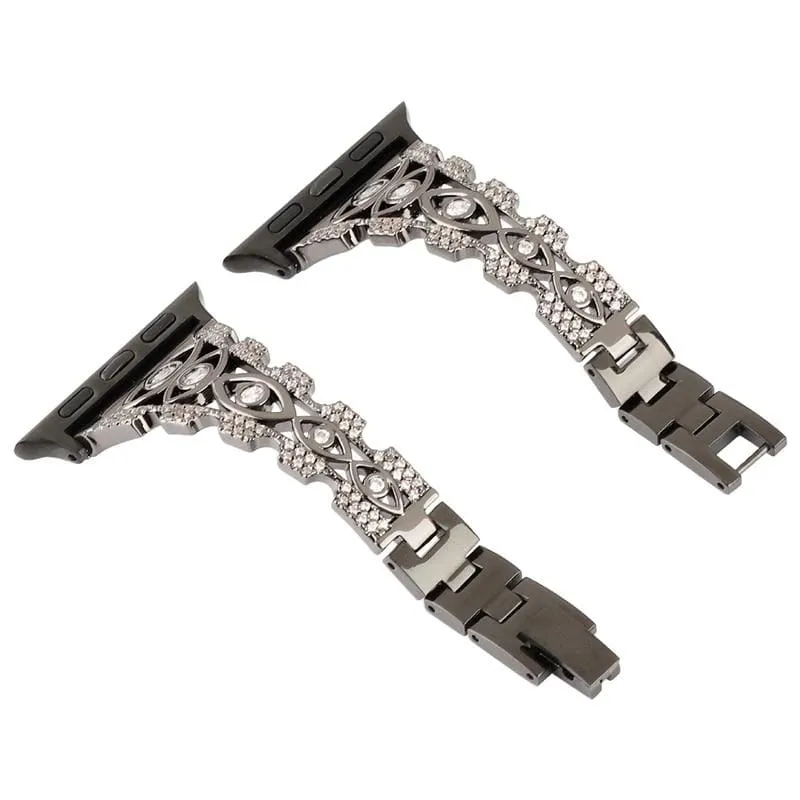 New Zircon Rhinestone Strap   Case Compatible With Apple Watch