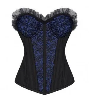 Oanie Gothic Overbust Fashion Corset With Cups