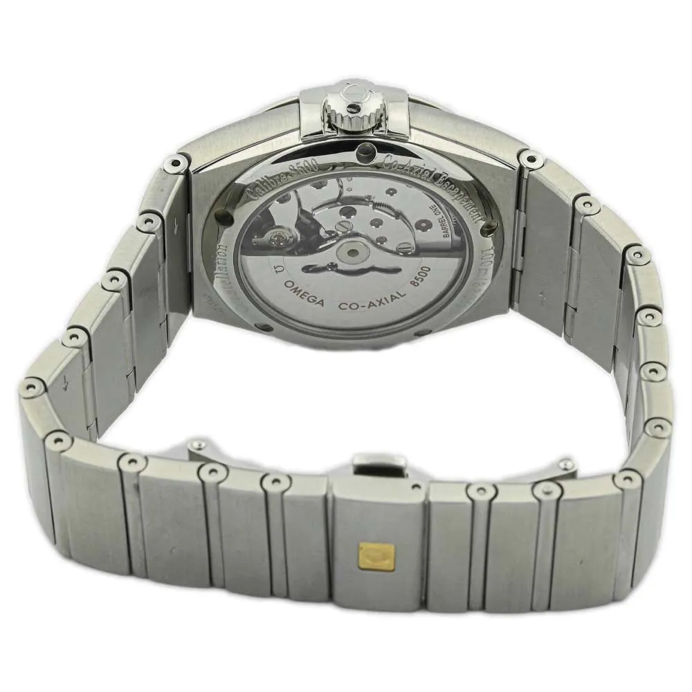 Omega Constellation Stainless Steel 38mm Rust Stick Dial Watch Reference #: 123.10.38.21.10.001