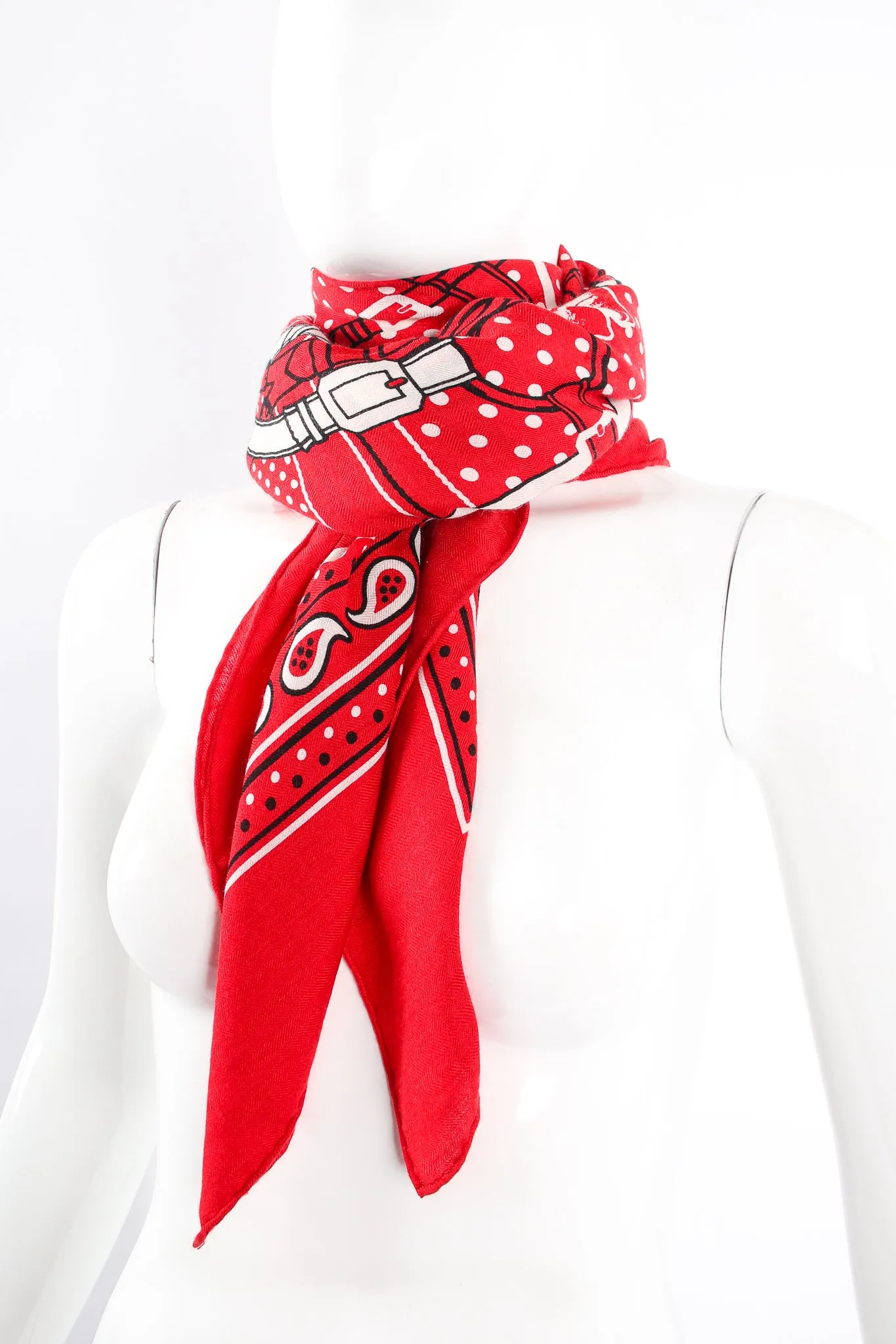 Oversized Grand Manège Scarf
