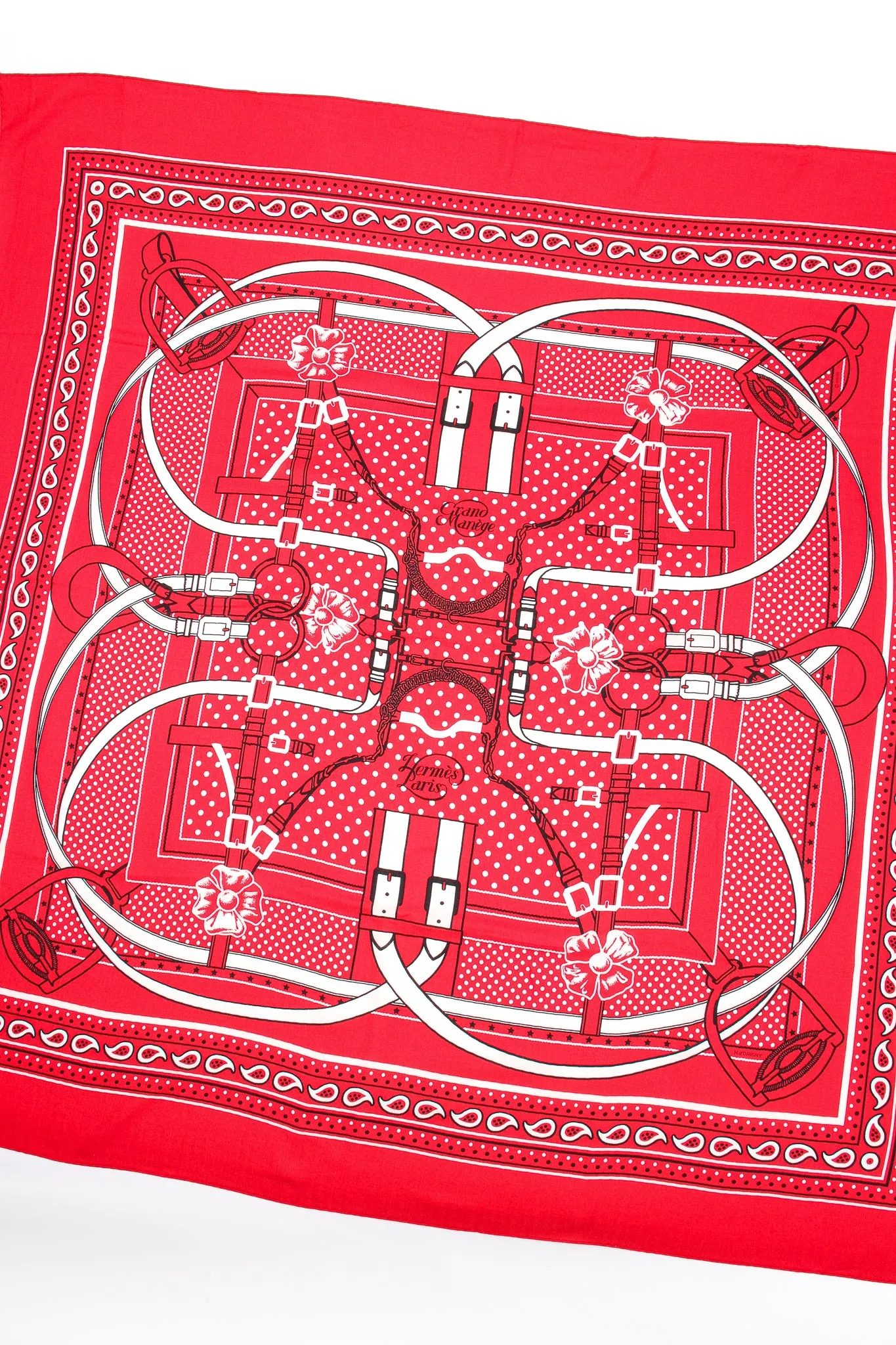 Oversized Grand Manège Scarf