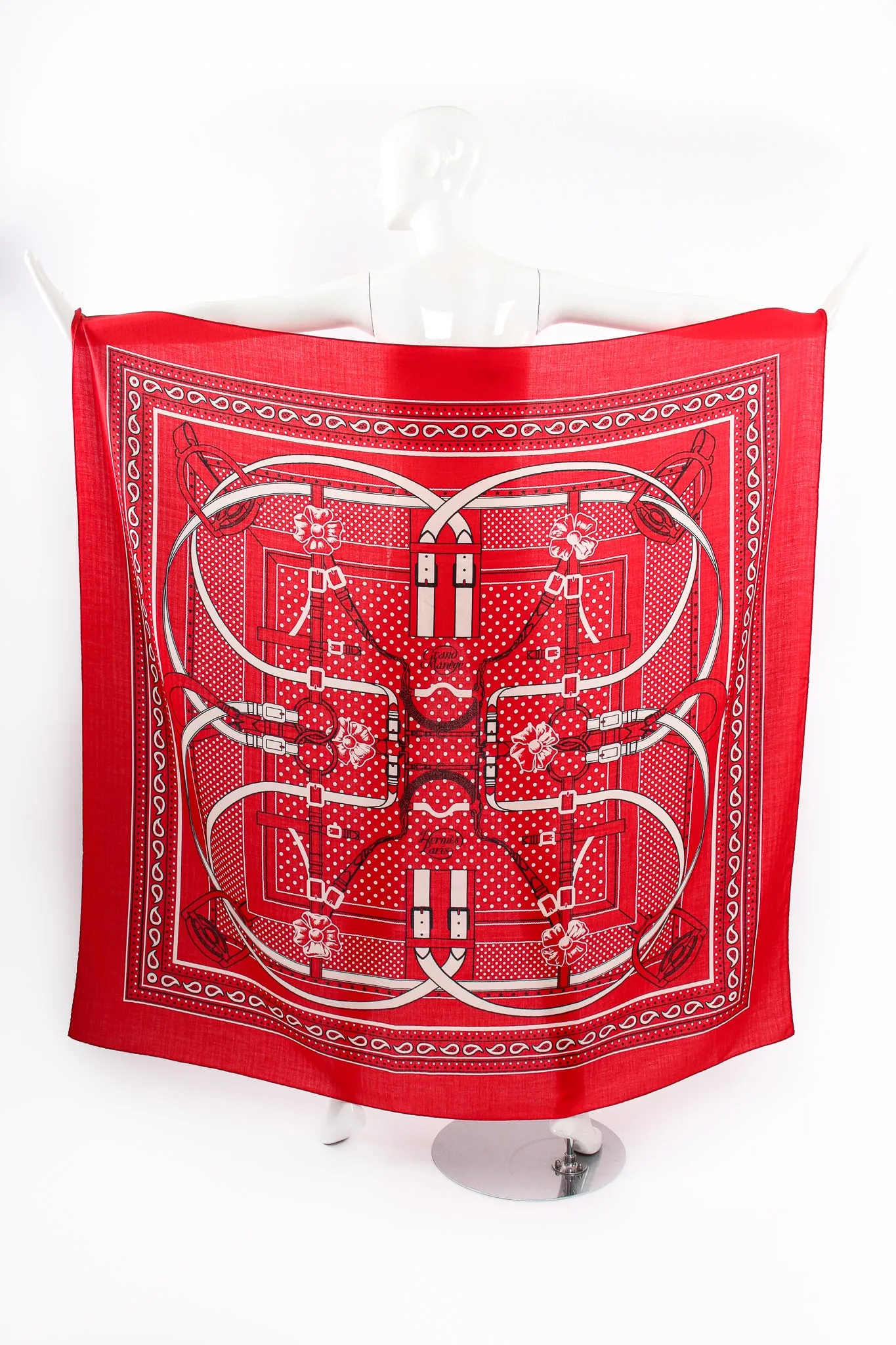 Oversized Grand Manège Scarf