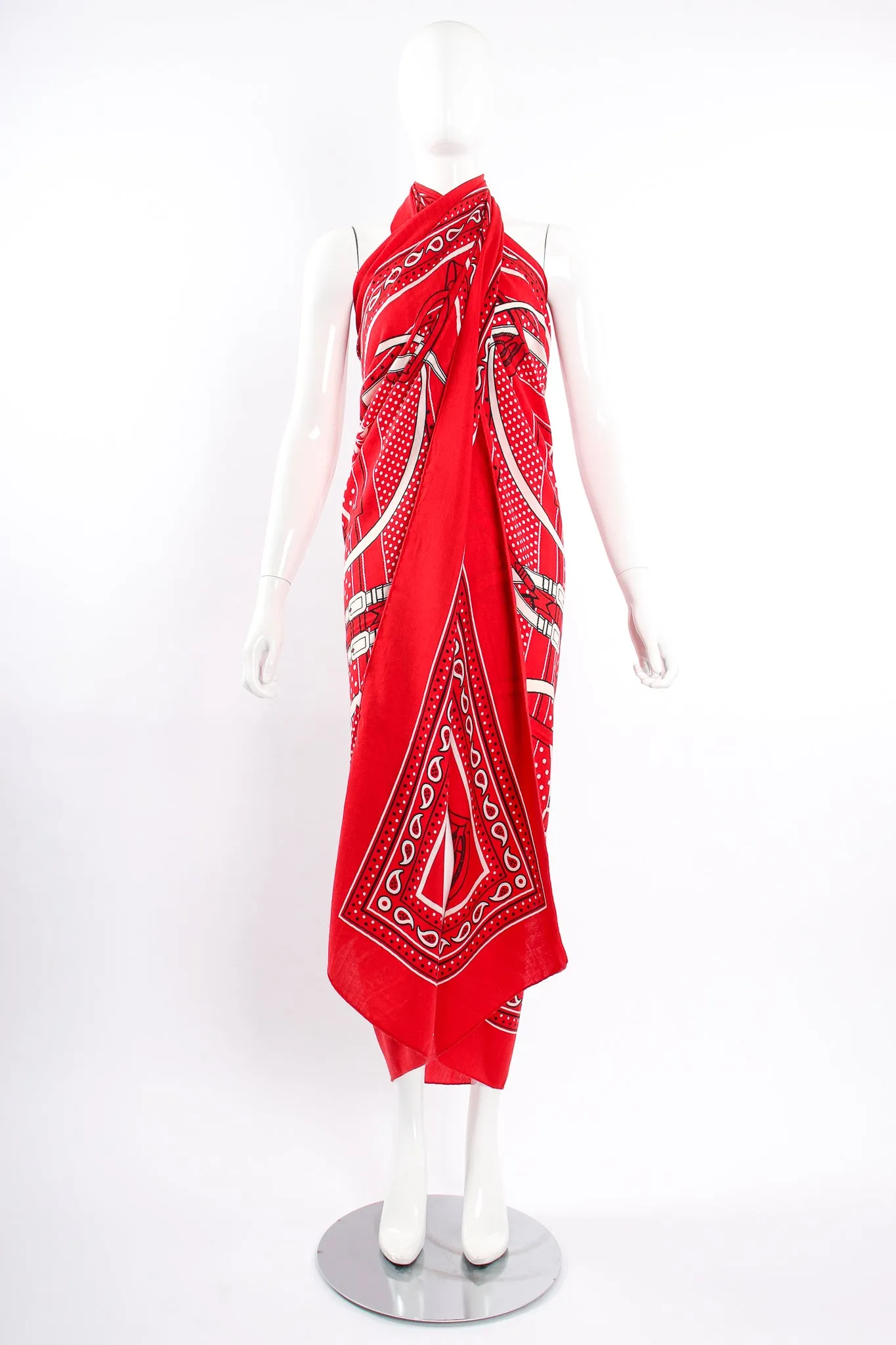 Oversized Grand Manège Scarf