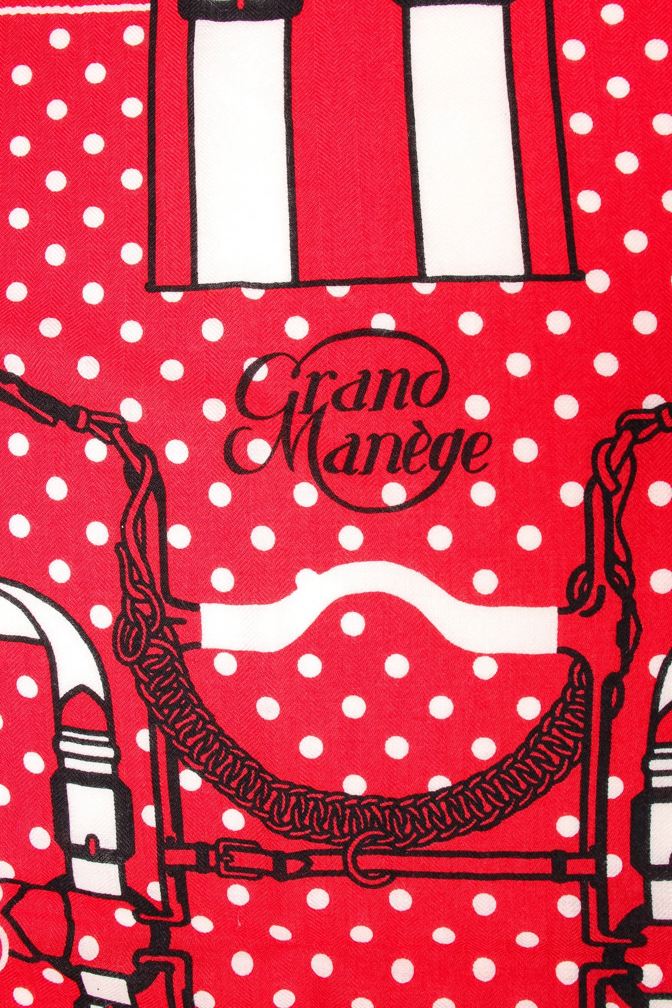 Oversized Grand Manège Scarf