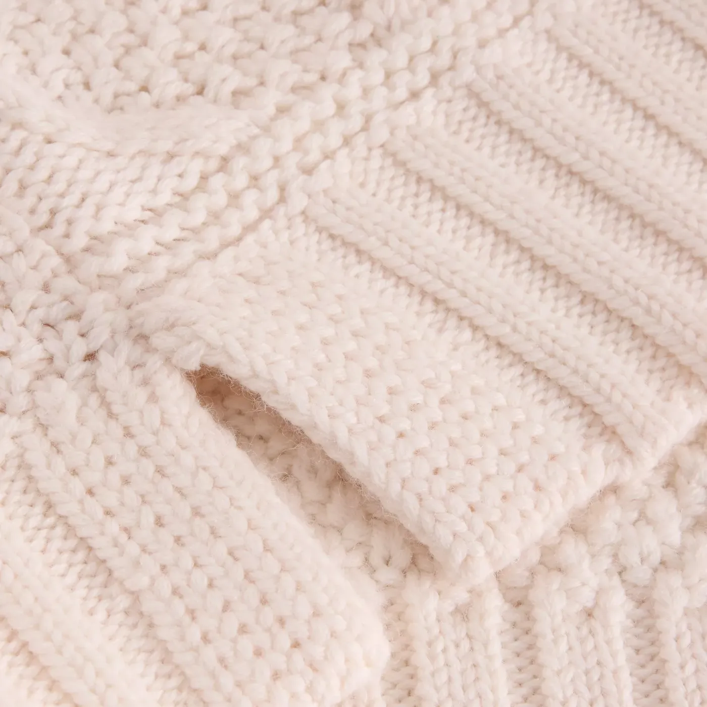 Patchwork Cable Jumper