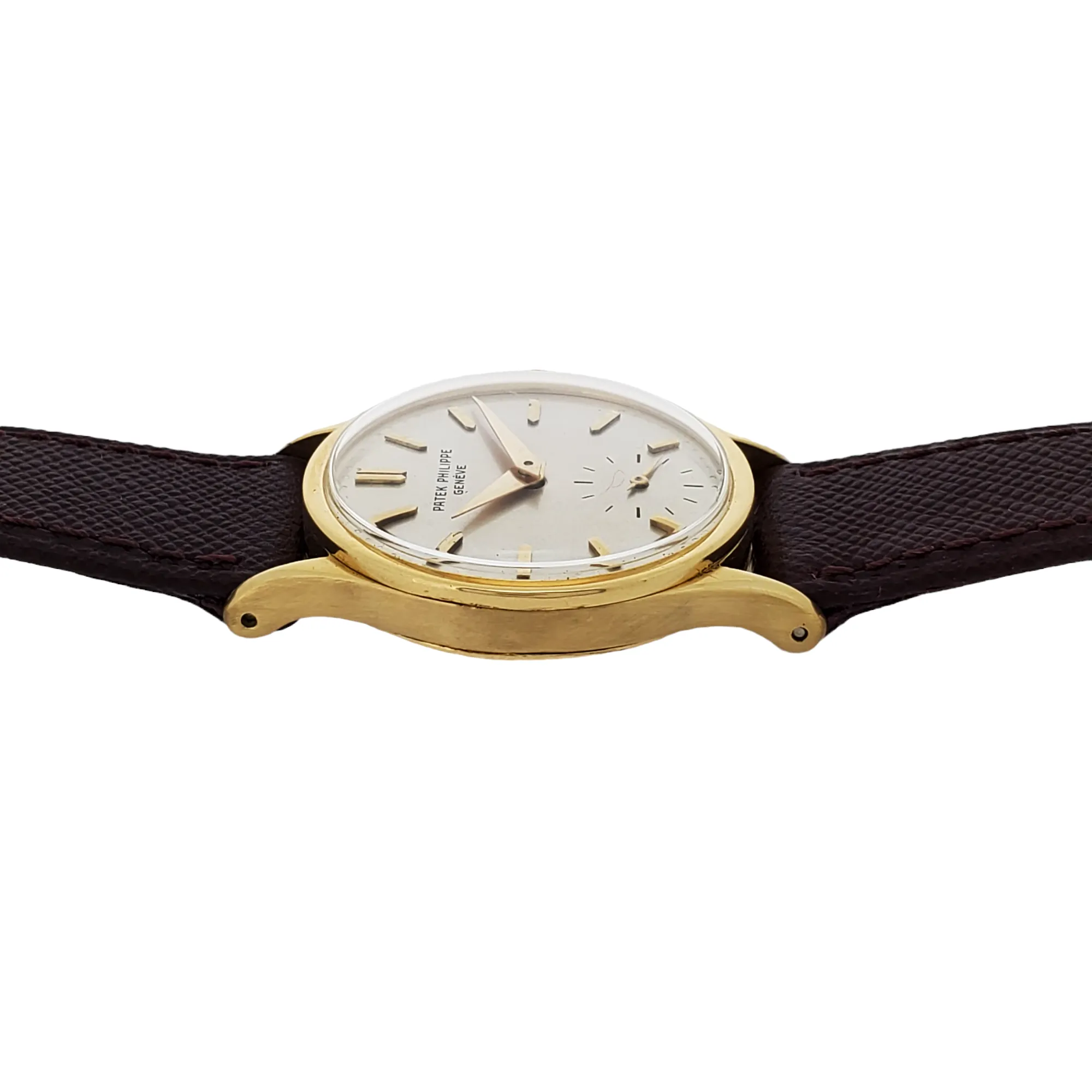 Patek Philippe 18K Gold Ref. 96J Vintage 1st Calatrava Watch circa 1944-1945