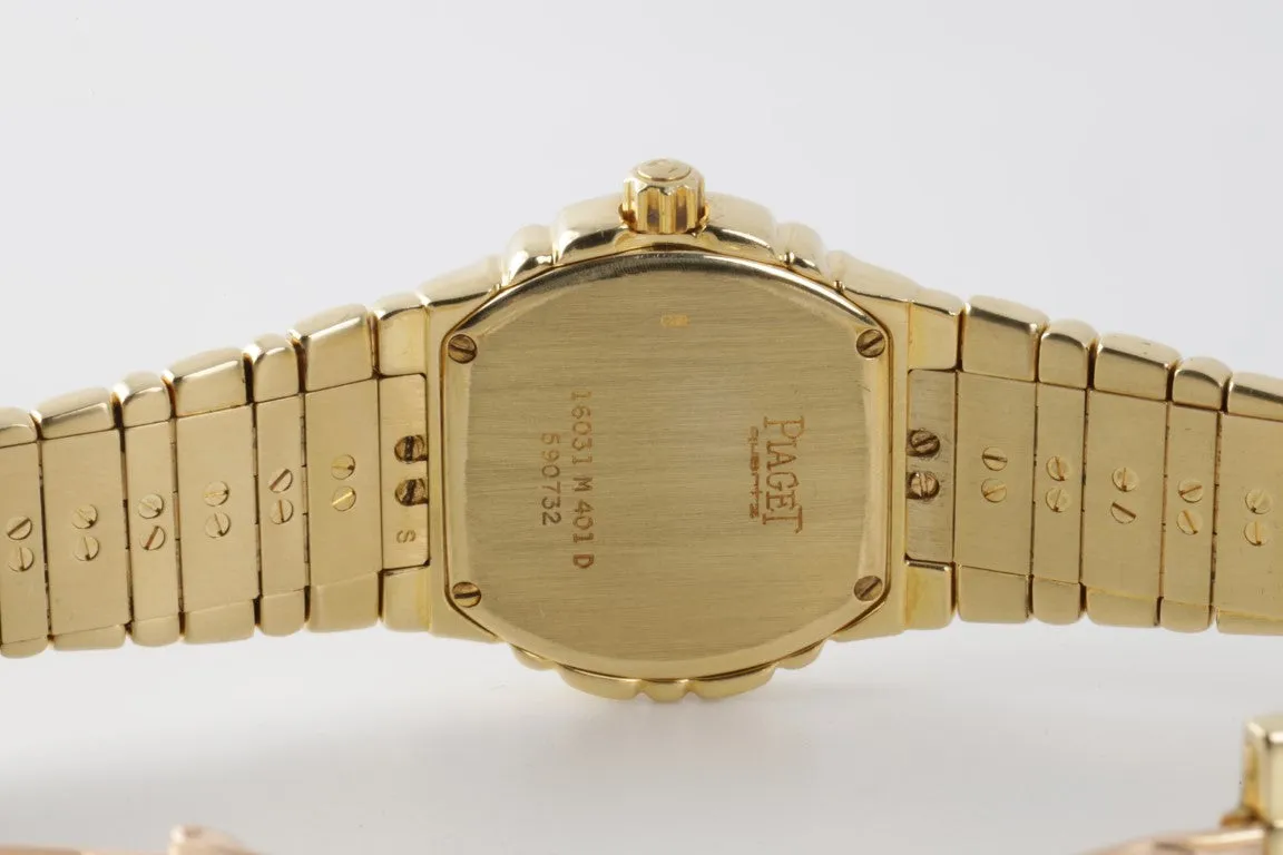 Piaget 16031 M401D Tanagea 18k Yellow Gold 25mm Watch (83.39g.)