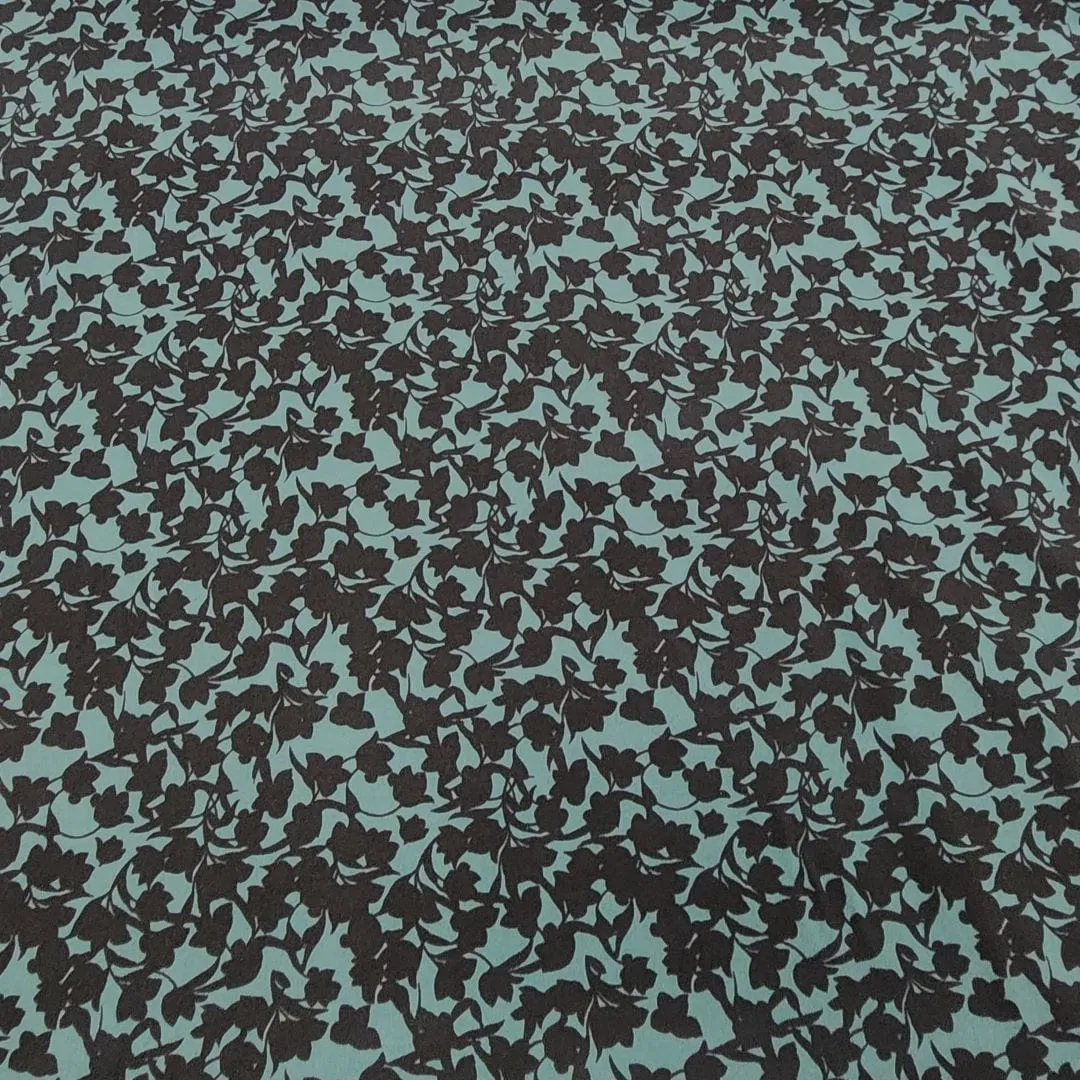 Printed Dty Brushed Fabric 150cm Sea Pine