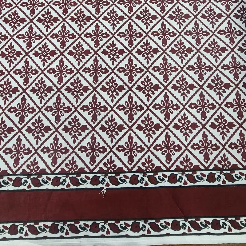 Printed Poly Cotton Injetti Fabric 112cm