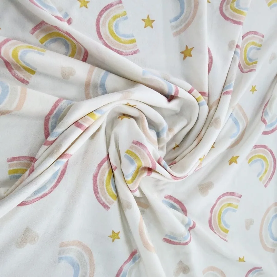 Printed Rainbow Dty Fabric 160cm