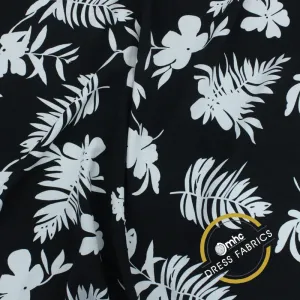 Printed Rayon Slub Fabric 150cm