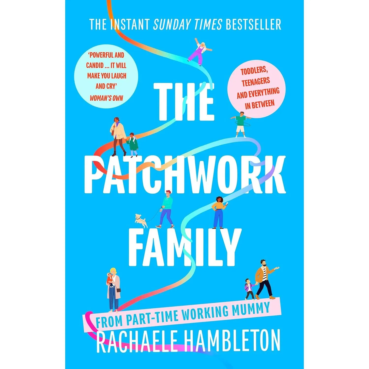Rachaele Hambleton 3 Books Set (The Patchwork Family,  Part-Time Working Mummy &  A Different Kind of Happy)
