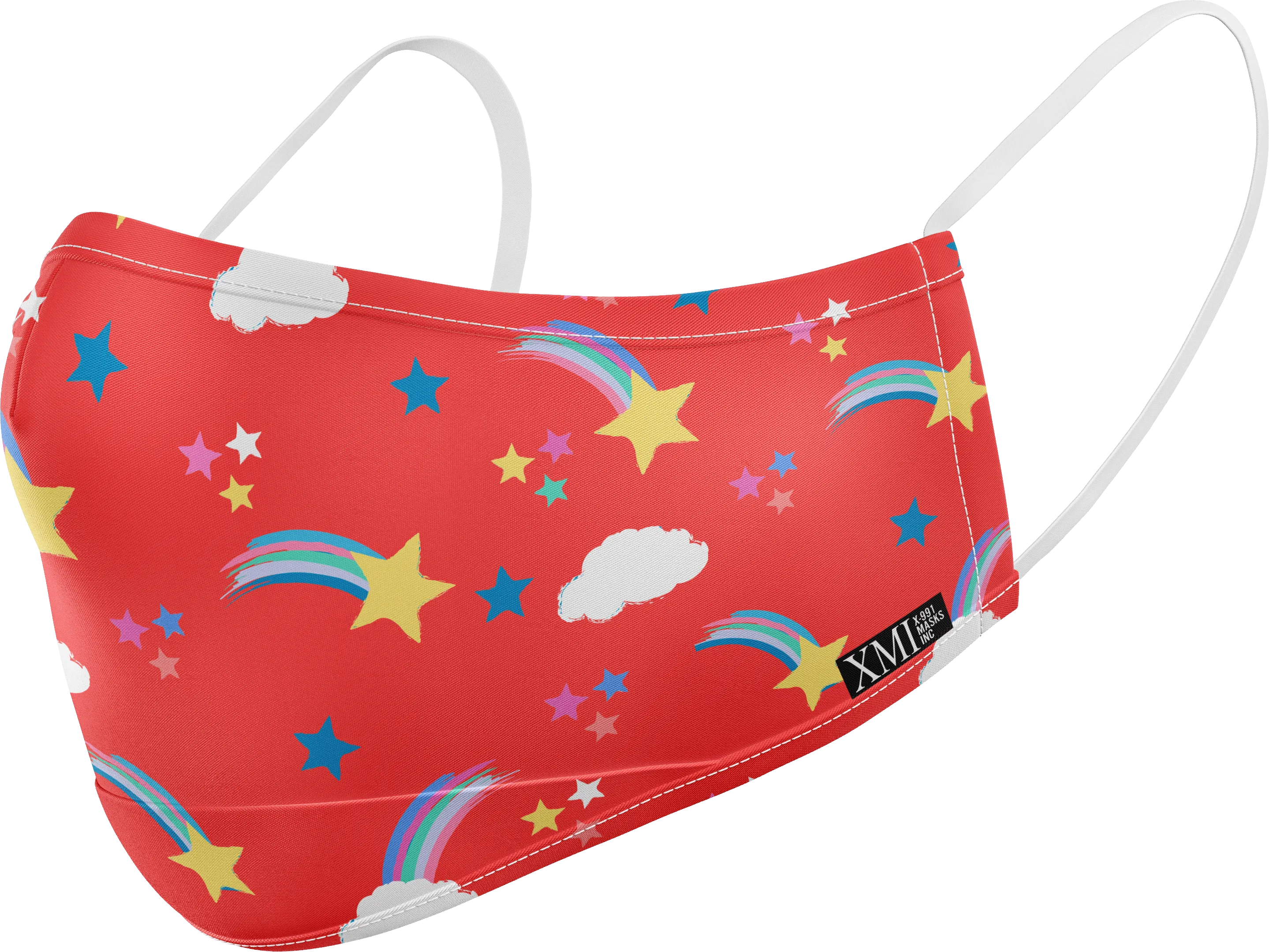 Rainbow printed mask for Kids