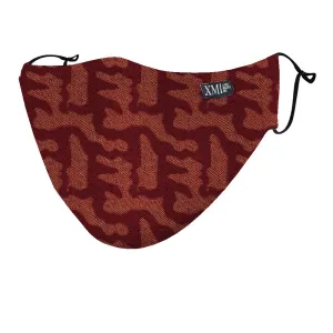 Red Camo printed mask