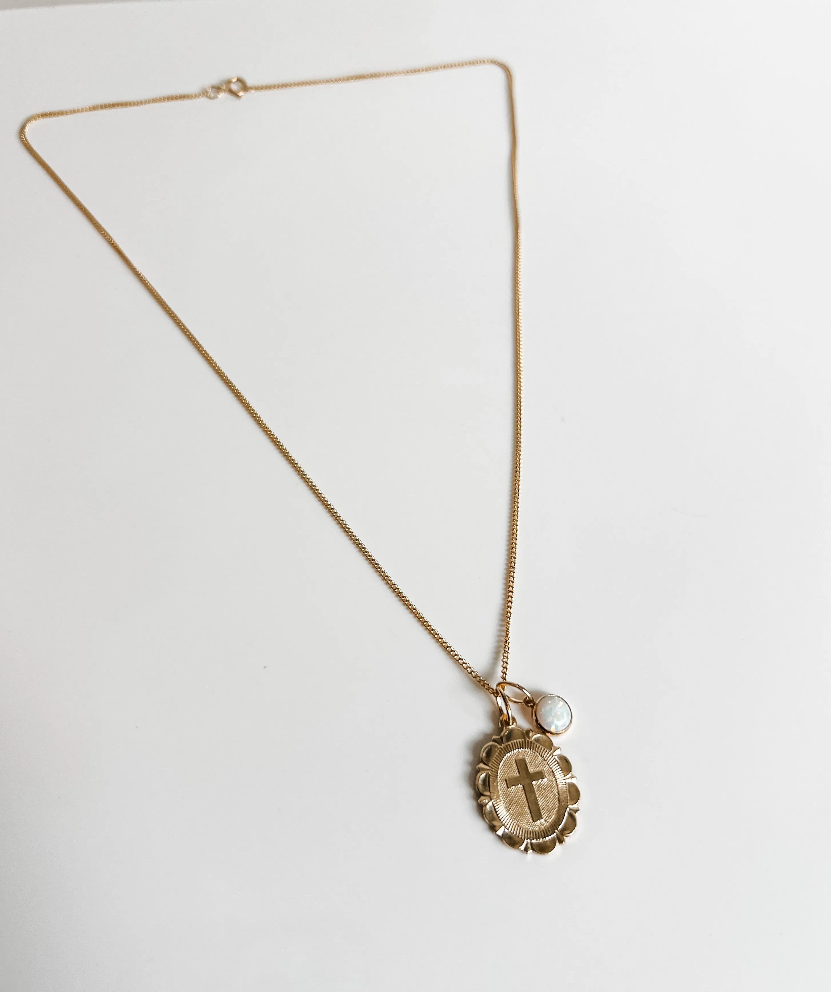 Rena cross necklace