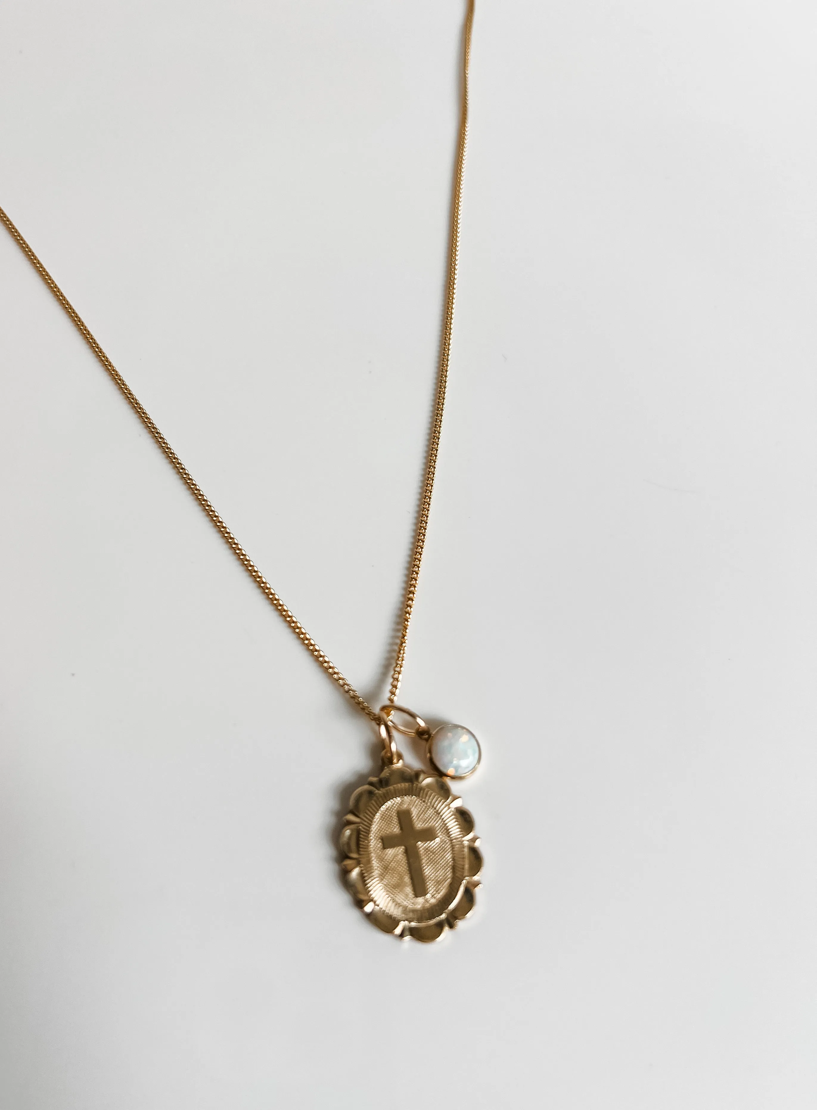 Rena cross necklace