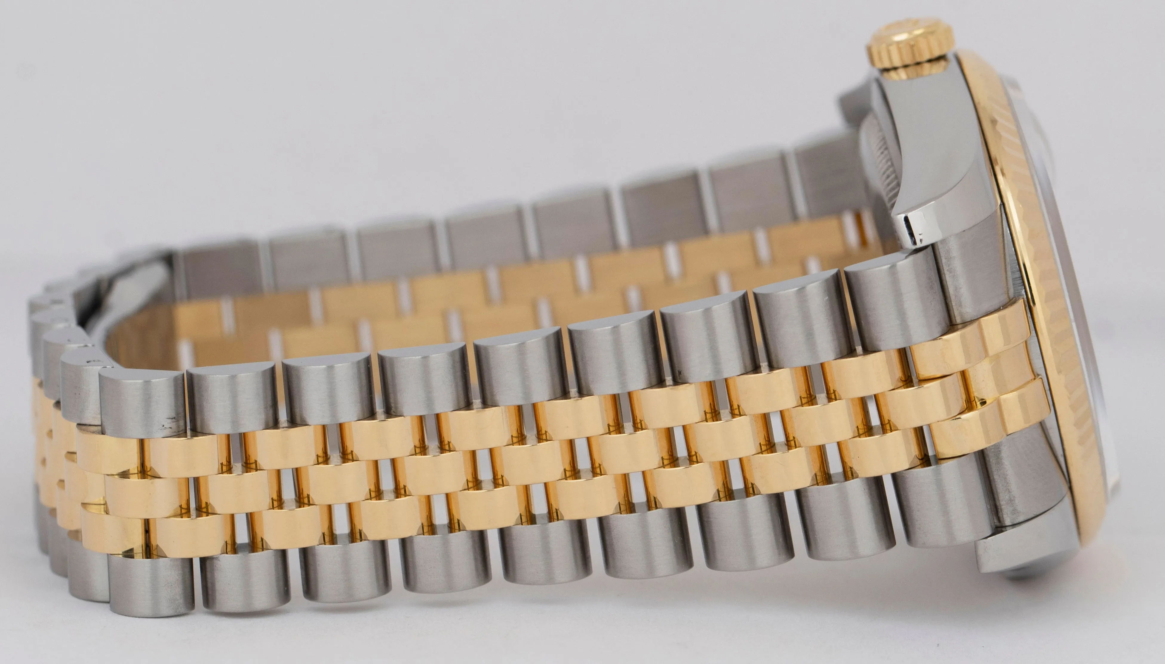 Rolex DateJust 36mm 116233 PAPERS DIAMOND Silver 18K Yellow Gold Steel Watch B P