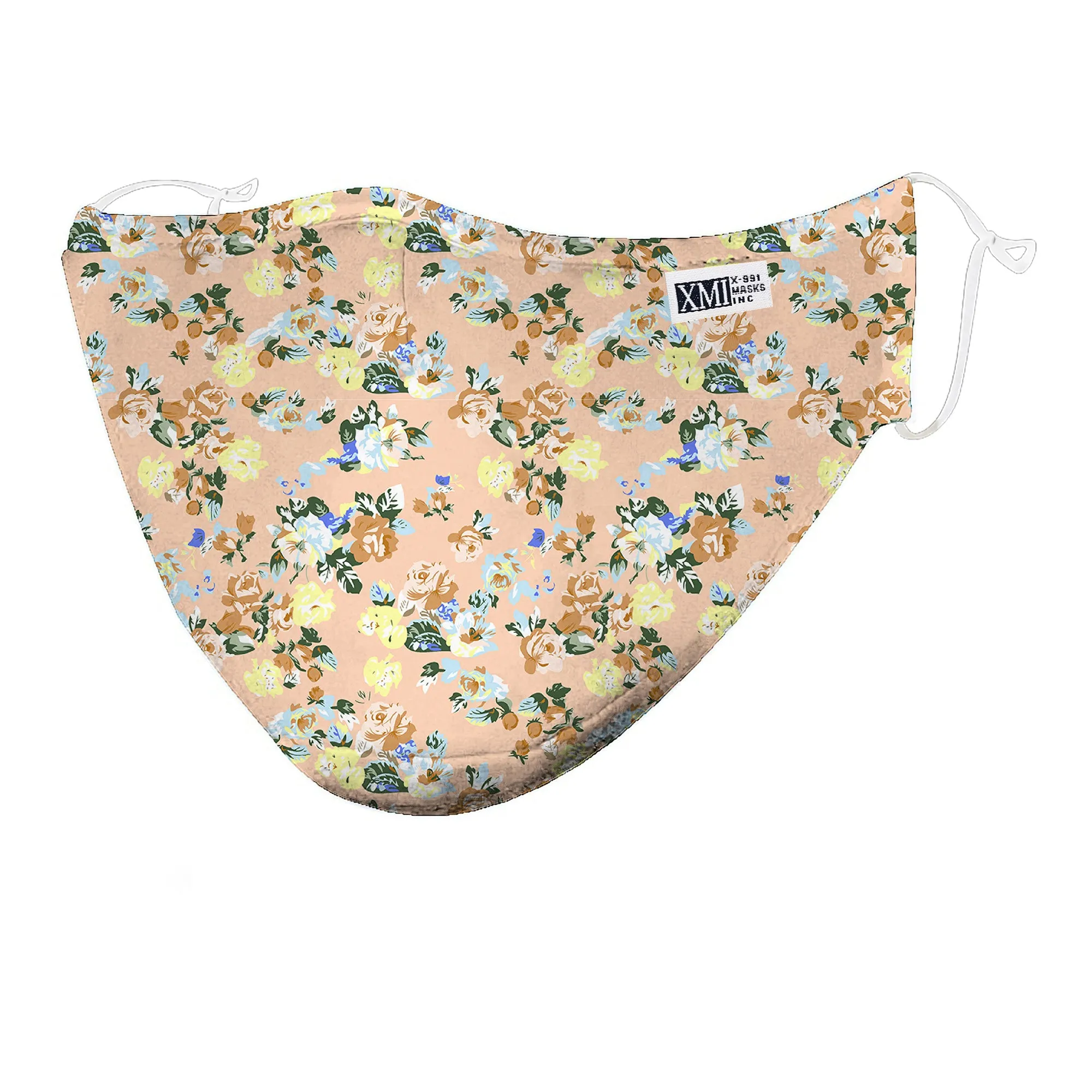 Rose Bouquet Printed Mask