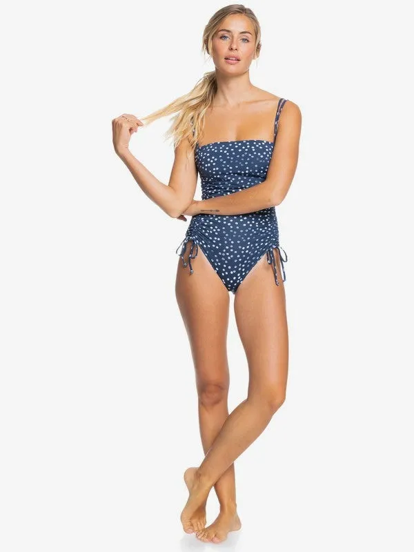Roxy Womens Printed Beach Classics One-Piece Swimsuit