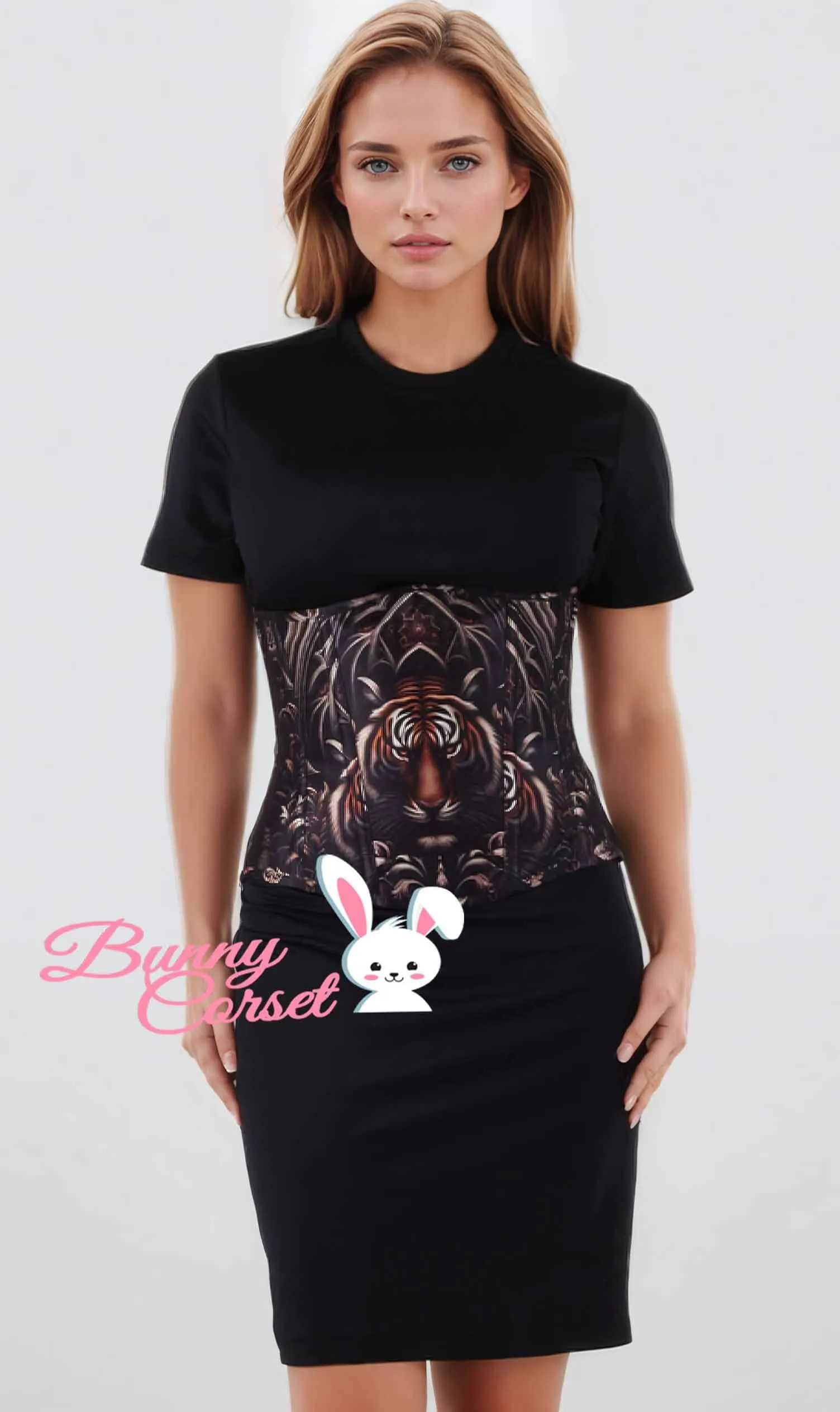 Rummi Tiger Print Corset
