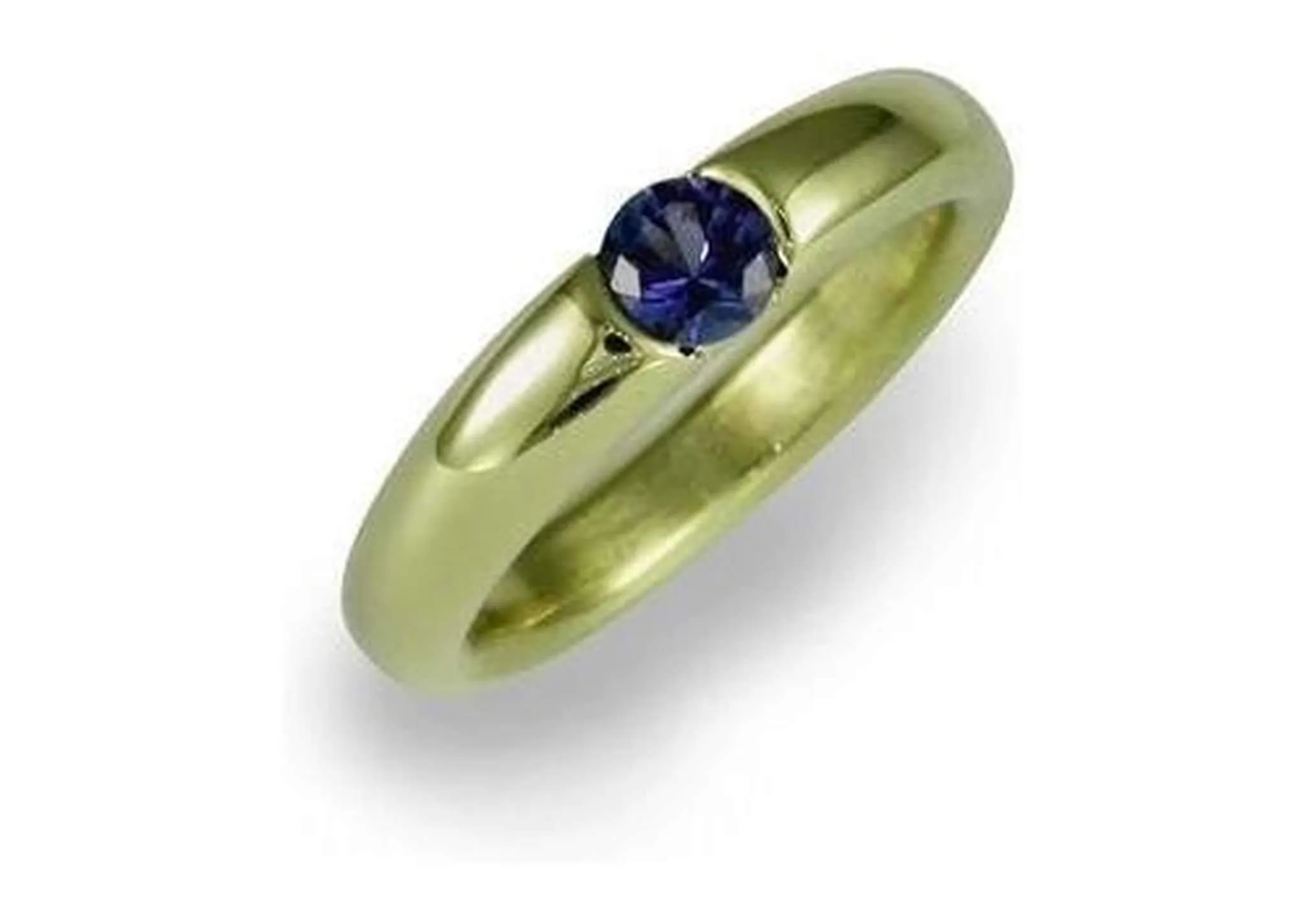 Sapphire, Yellow Gold
