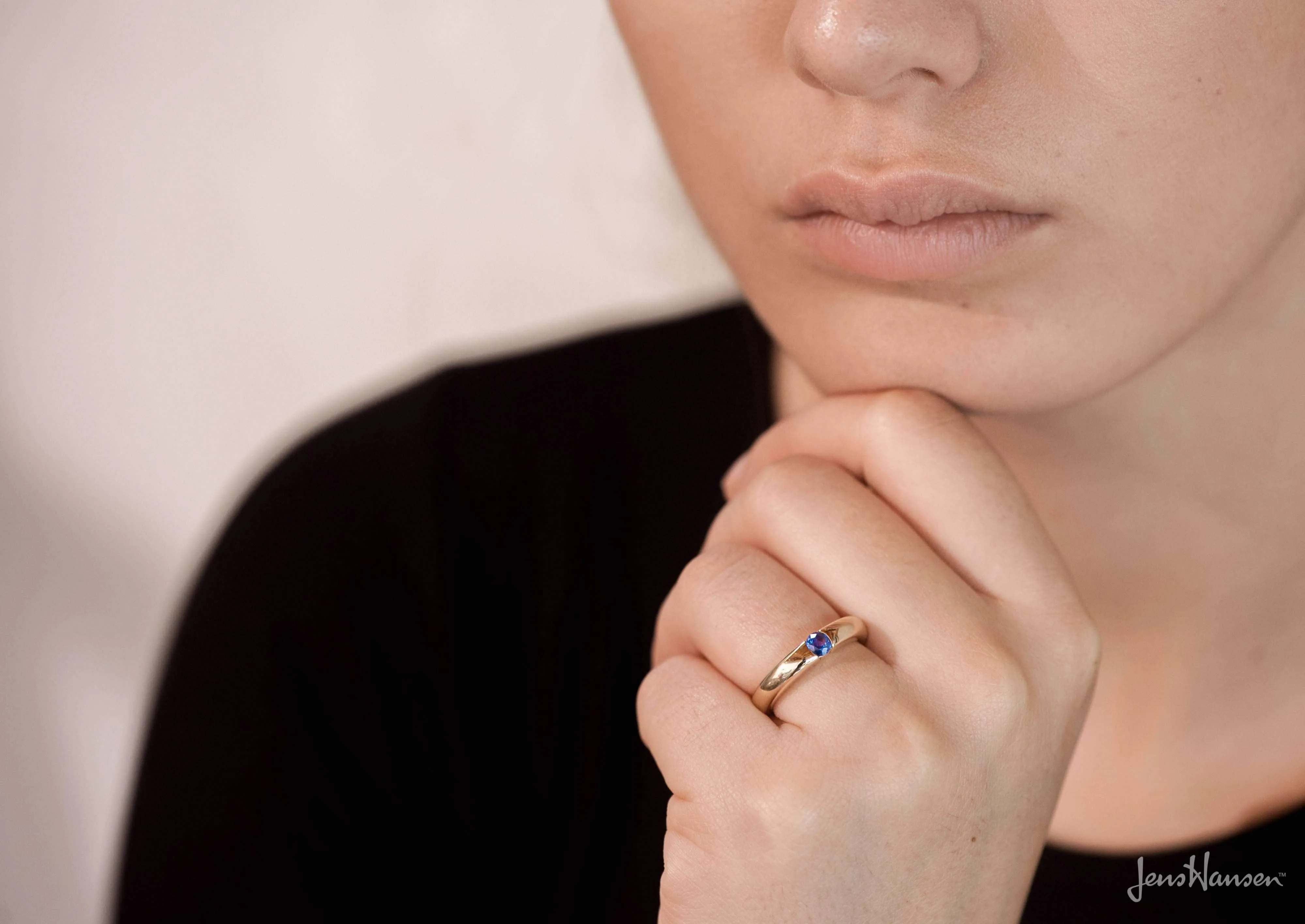 Sapphire, Yellow Gold