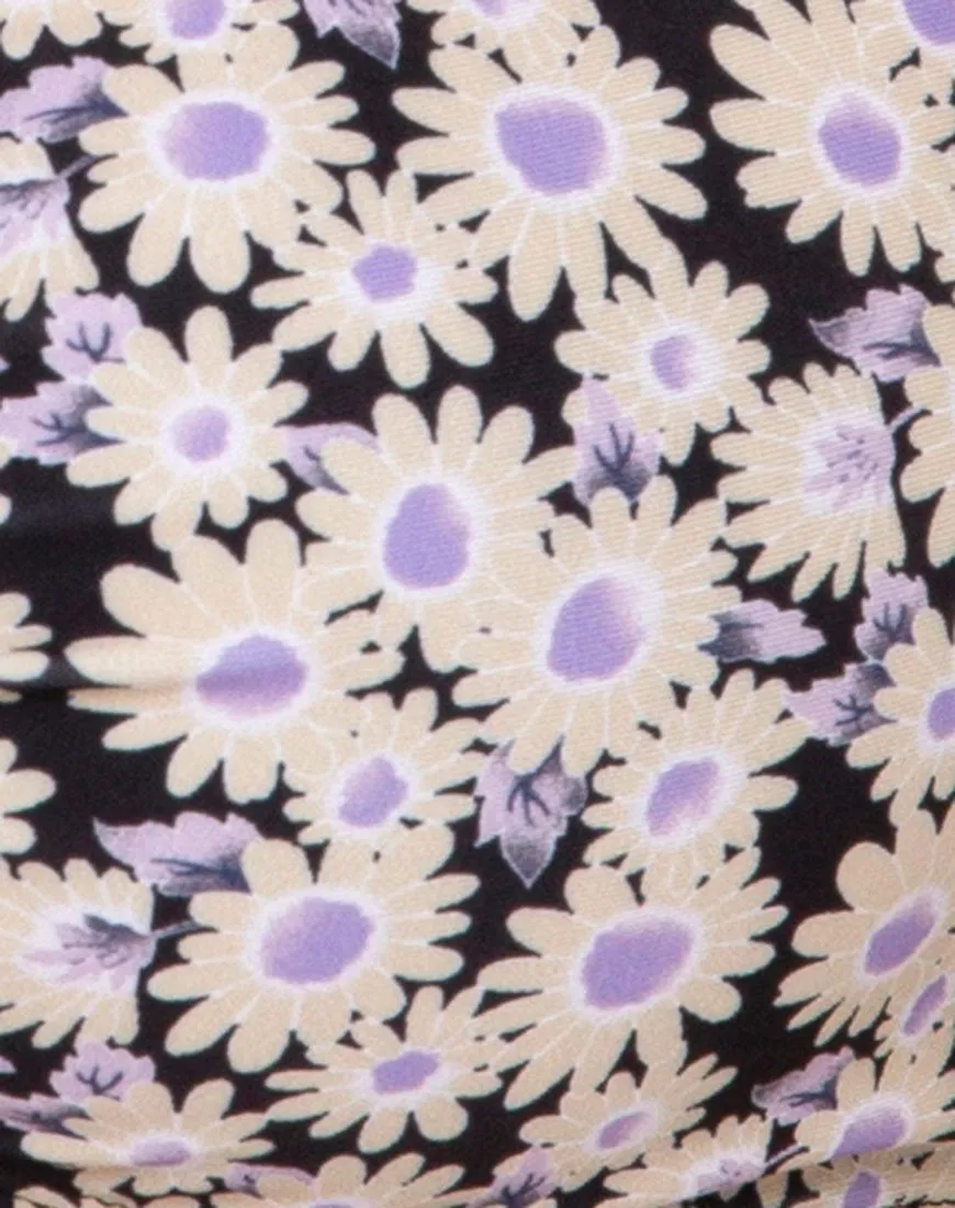 Sherla Bikini Top in Delightful Daisy