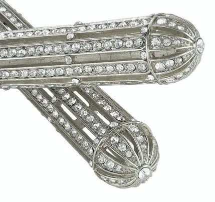Silver Emerson Dessert Serving Set by Olivia Riegel
