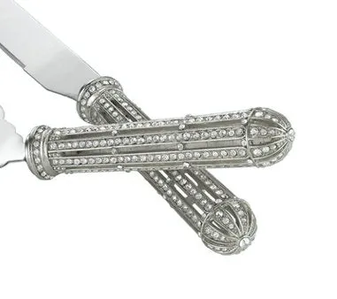 Silver Emerson Dessert Serving Set by Olivia Riegel