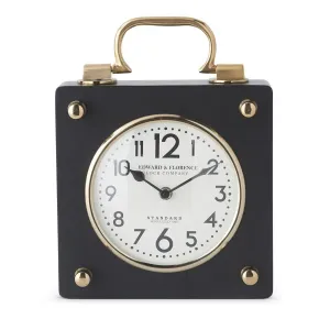 Square Metal European Clock