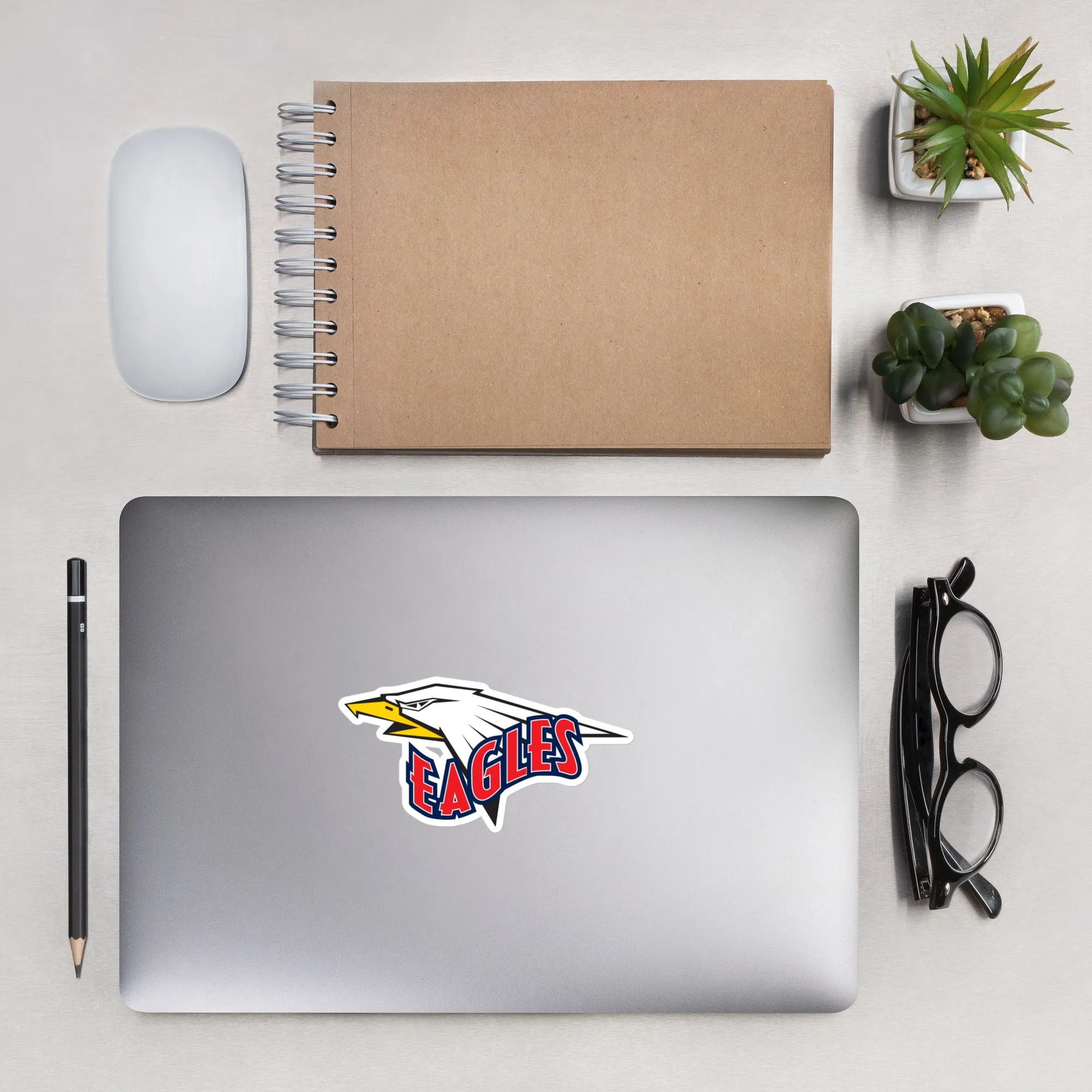 St. Louis Heartland Eagles Bubble-free stickers