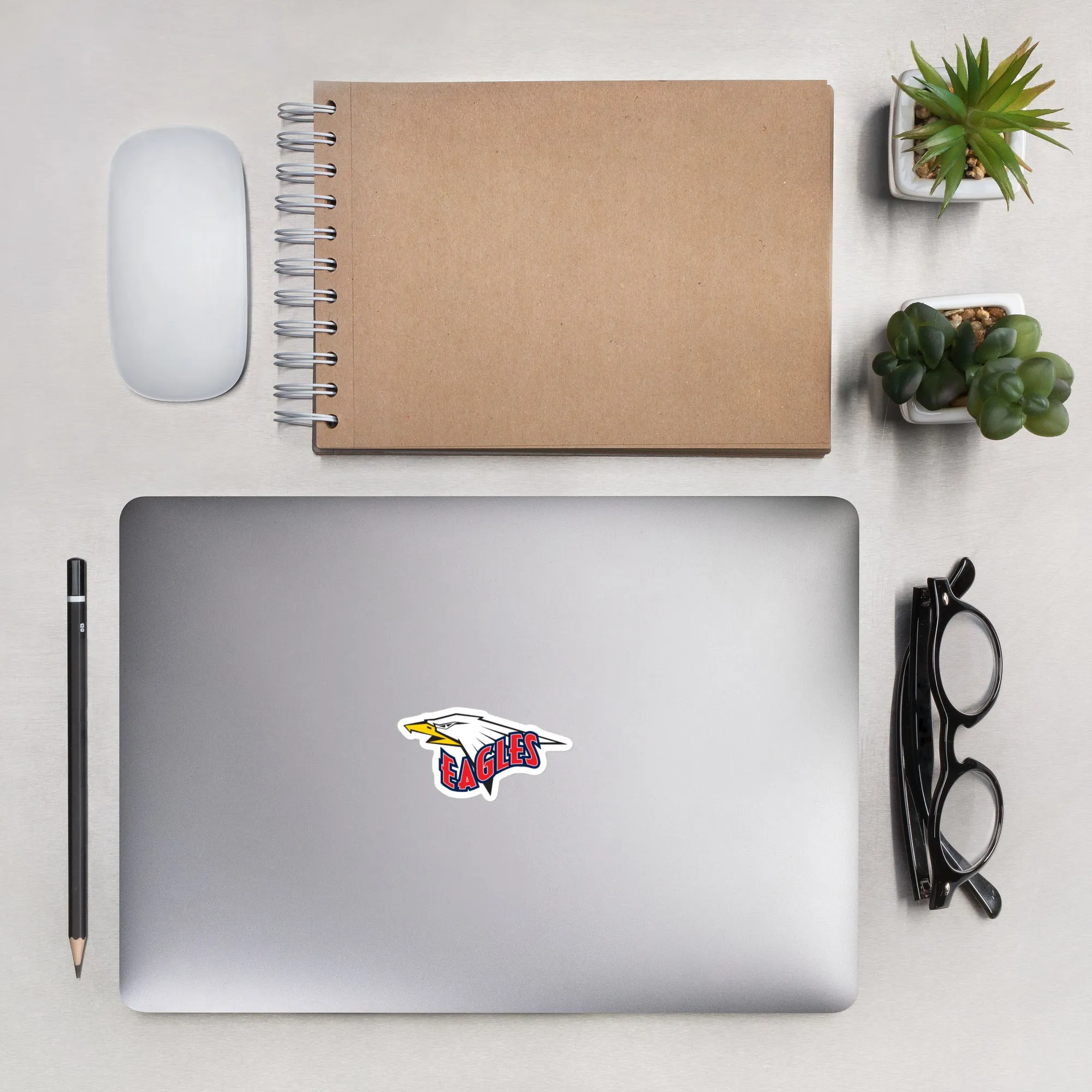 St. Louis Heartland Eagles Bubble-free stickers