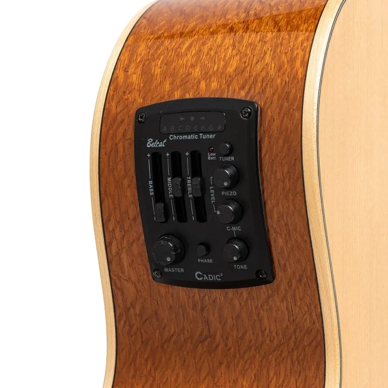 Stagg Orchestra Cutaway Acoustic-Electric Guitar w/Spruce Top - 45 Series
