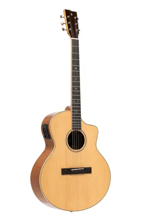 Stagg Orchestra Cutaway Acoustic-Electric Guitar w/Spruce Top - 45 Series