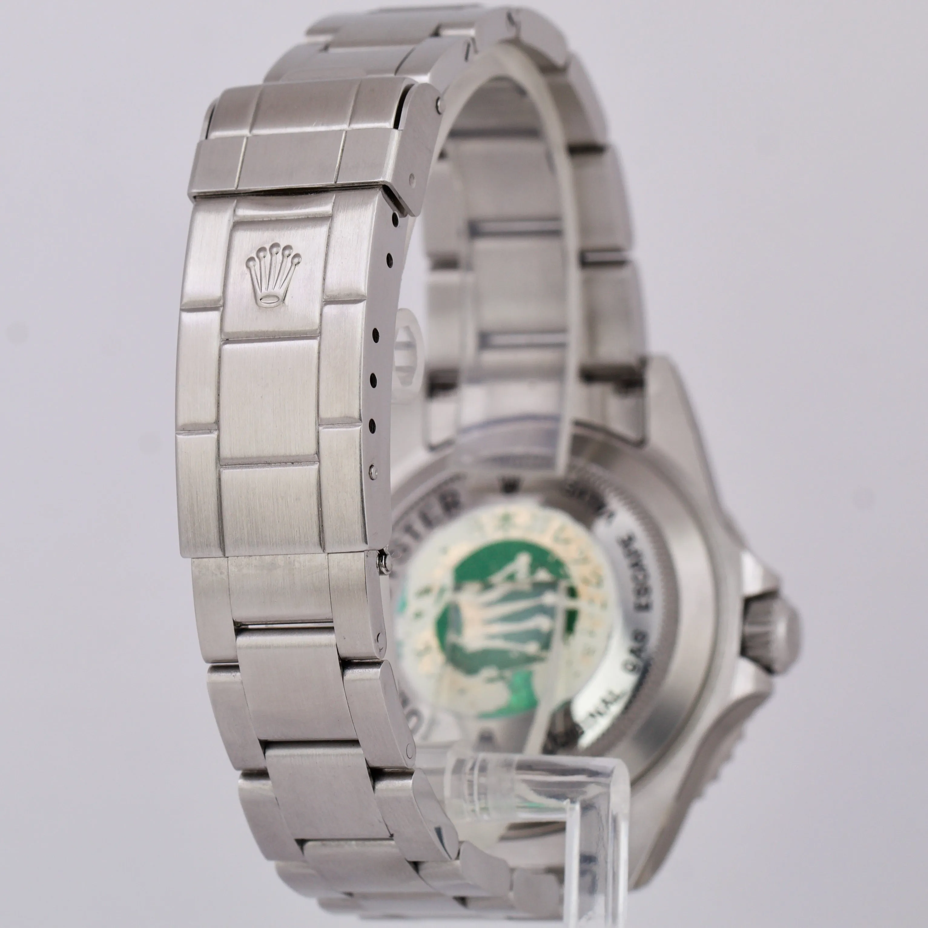 STICKERED UNPOLISHED Rolex Sea-Dweller 16600 40mm Stainless Steel Black Watch