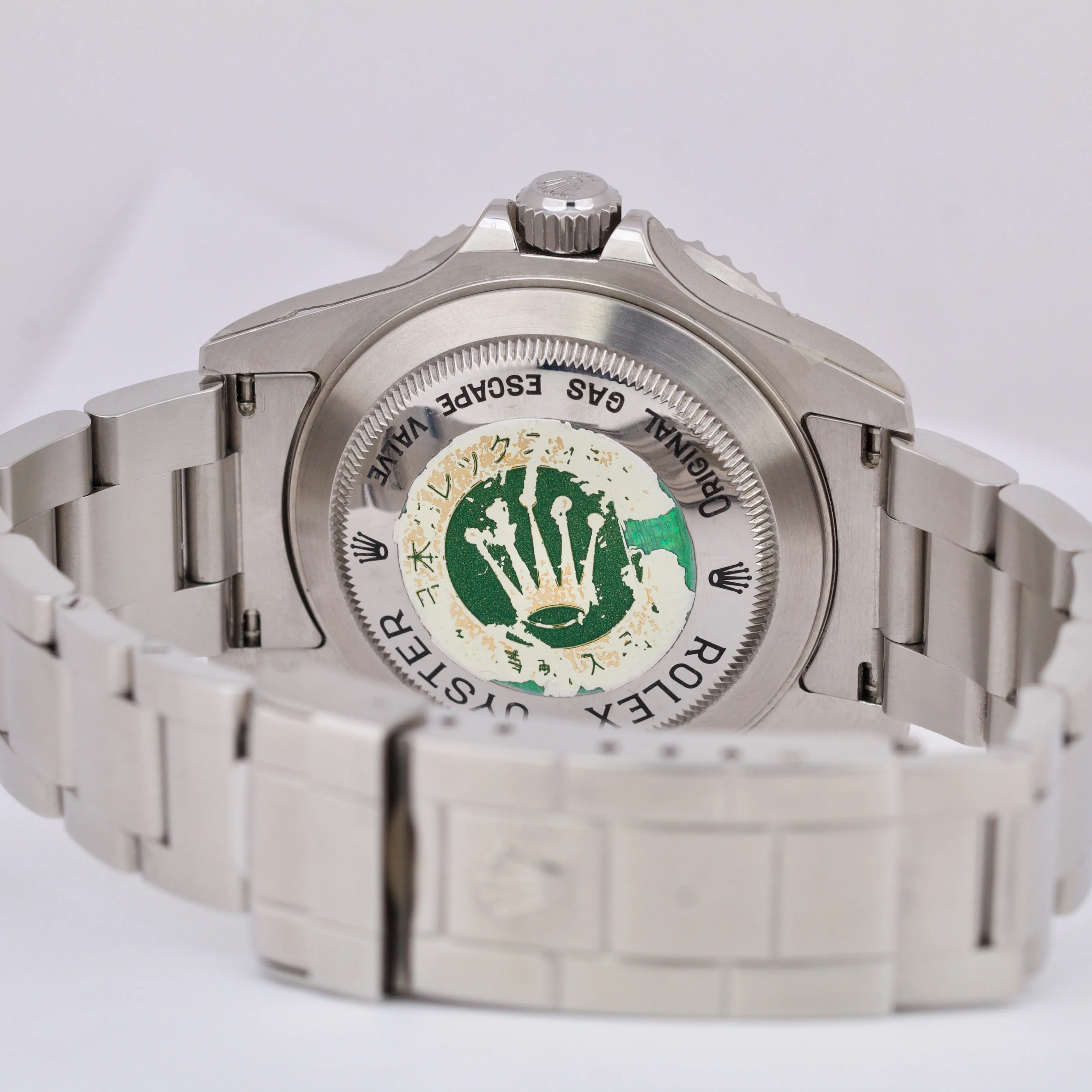 STICKERED UNPOLISHED Rolex Sea-Dweller 16600 40mm Stainless Steel Black Watch