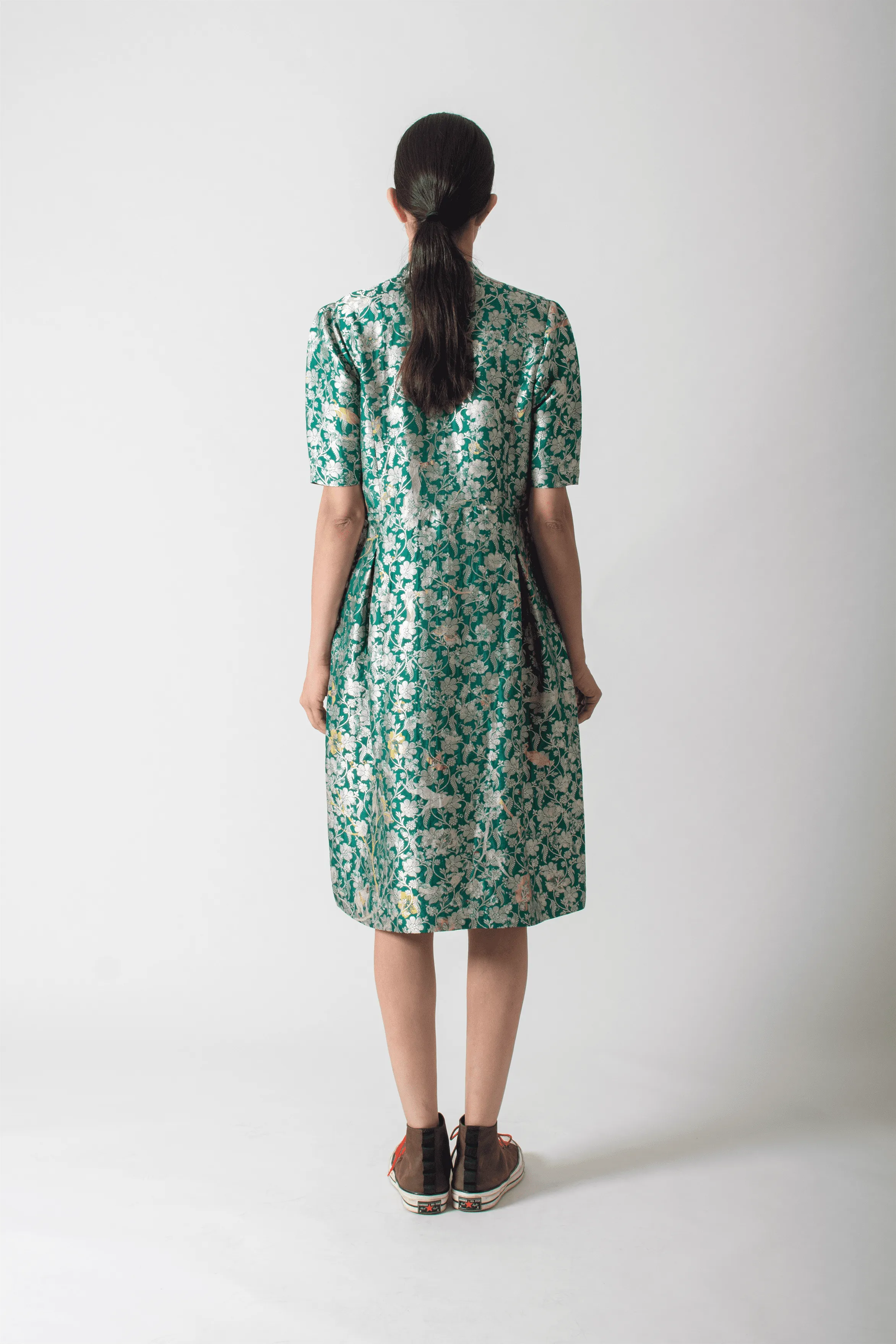 SUKETDHIR   I   Dress   I   Forest Blossom Print    I   WK207SB81