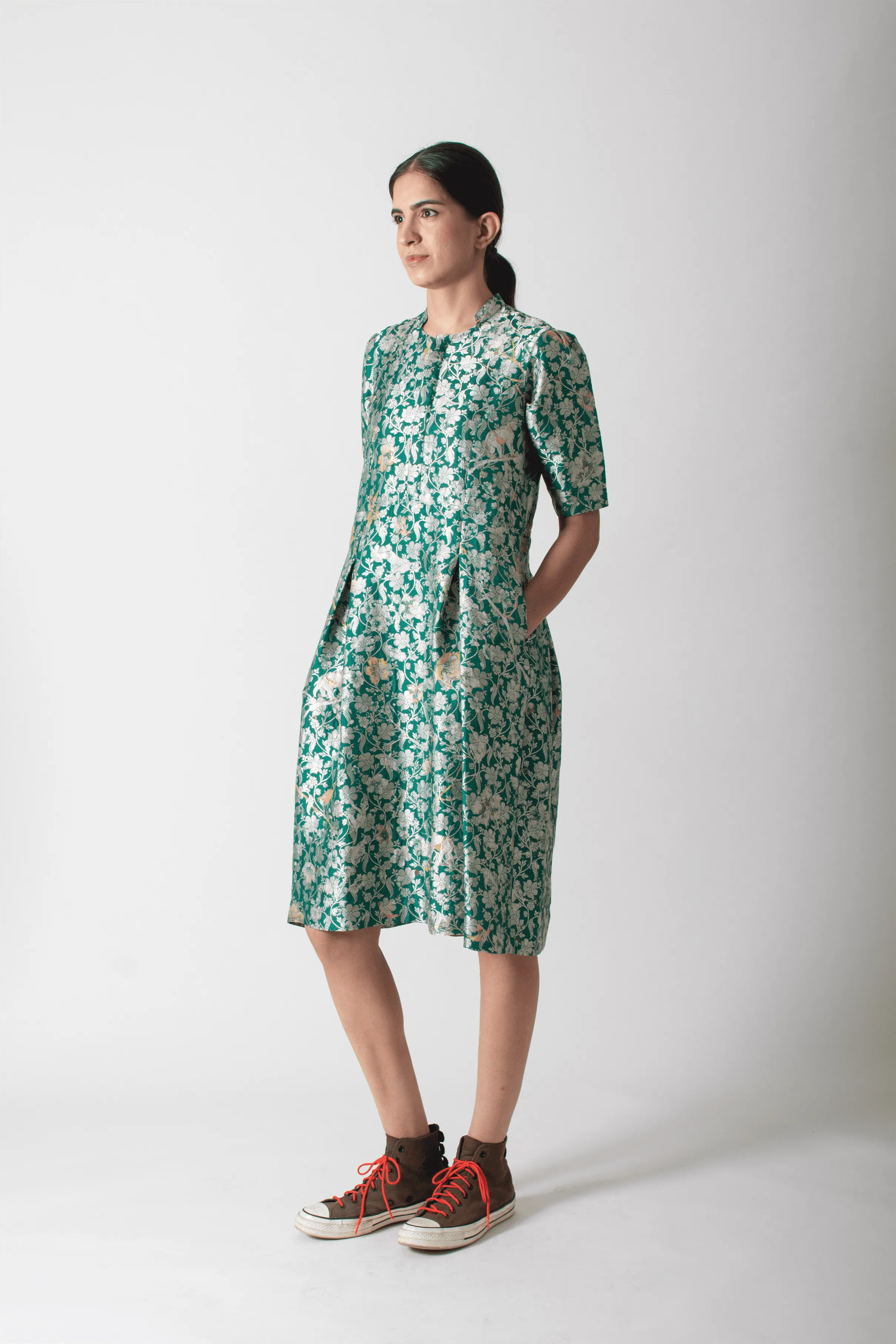 SUKETDHIR   I   Dress   I   Forest Blossom Print    I   WK207SB81