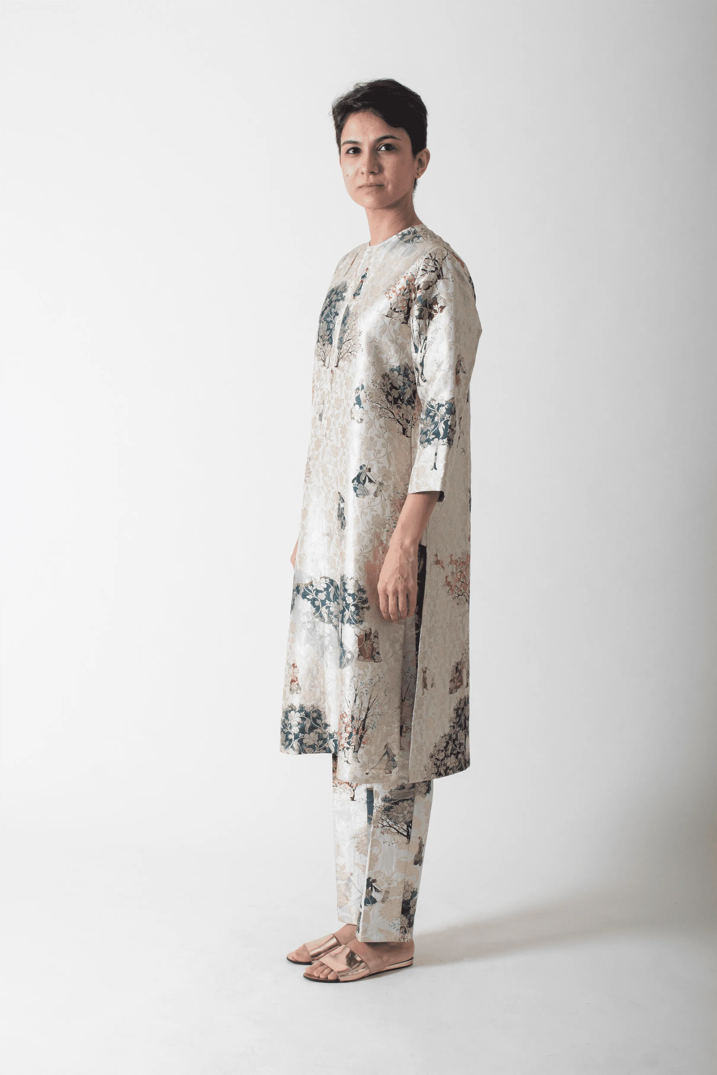 SUKETDHIR   I   Kurta   I   Golfer Print    I   WK201SB12