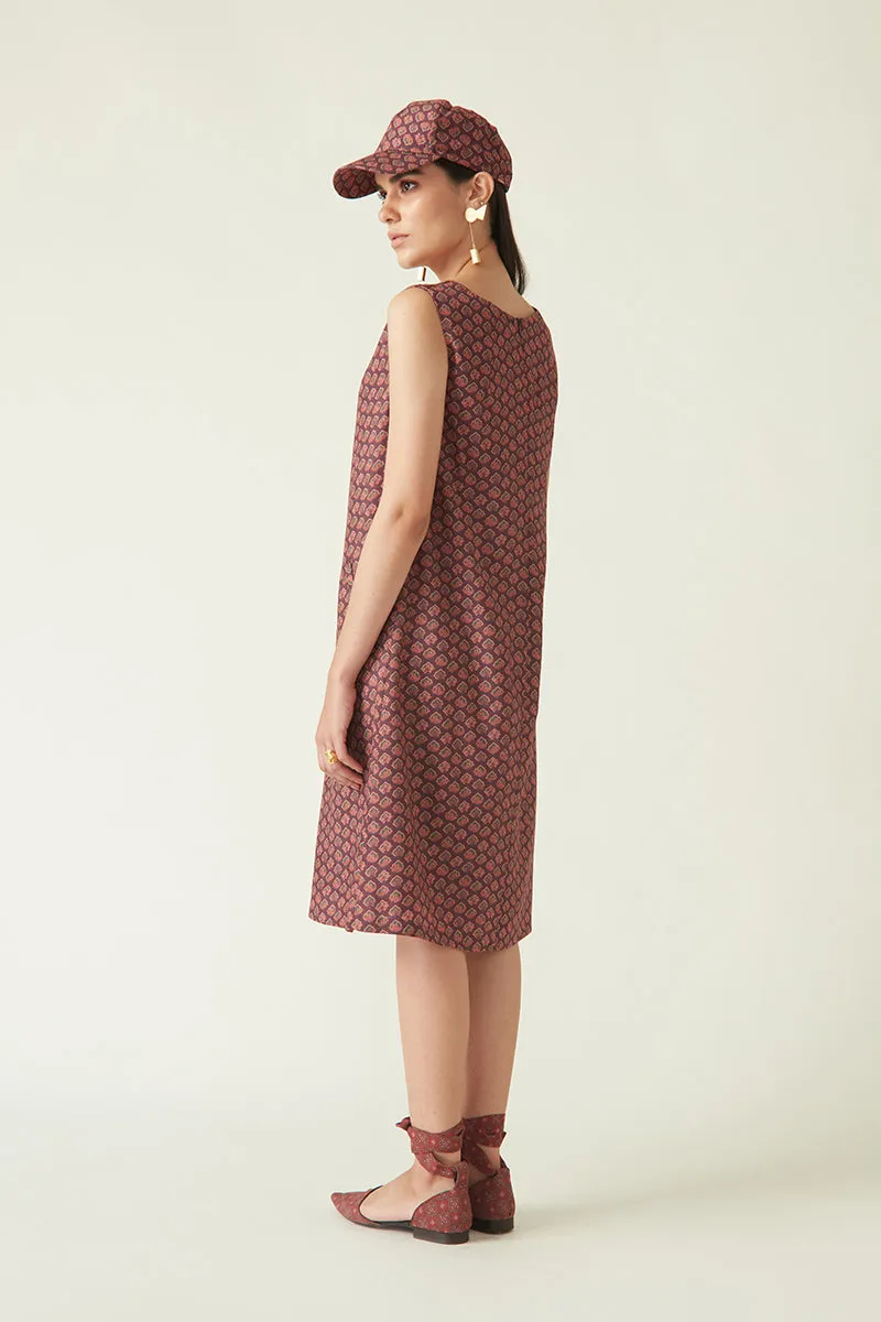 Summer Dress Silk Bukit Printed-Fashion Edit Java 03A-4JV-21-Payal Pratap