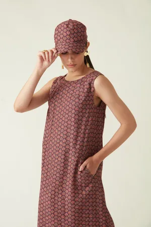 Summer Dress Silk Bukit Printed-Fashion Edit Java 03A-4JV-21-Payal Pratap
