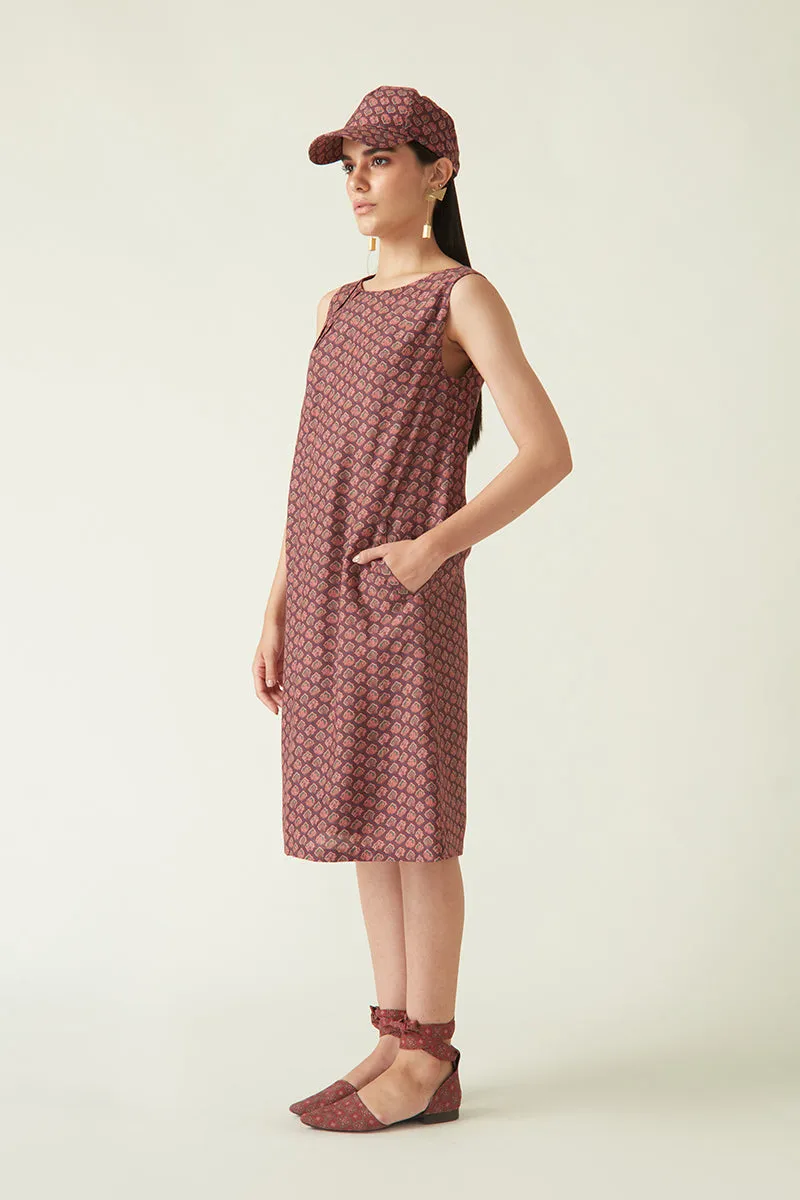 Summer Dress Silk Bukit Printed-Fashion Edit Java 03A-4JV-21-Payal Pratap