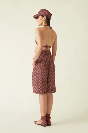 Summer Shorts Silk Printed-Fashion Edit Java 03A-2JV-135-Payal Pratap