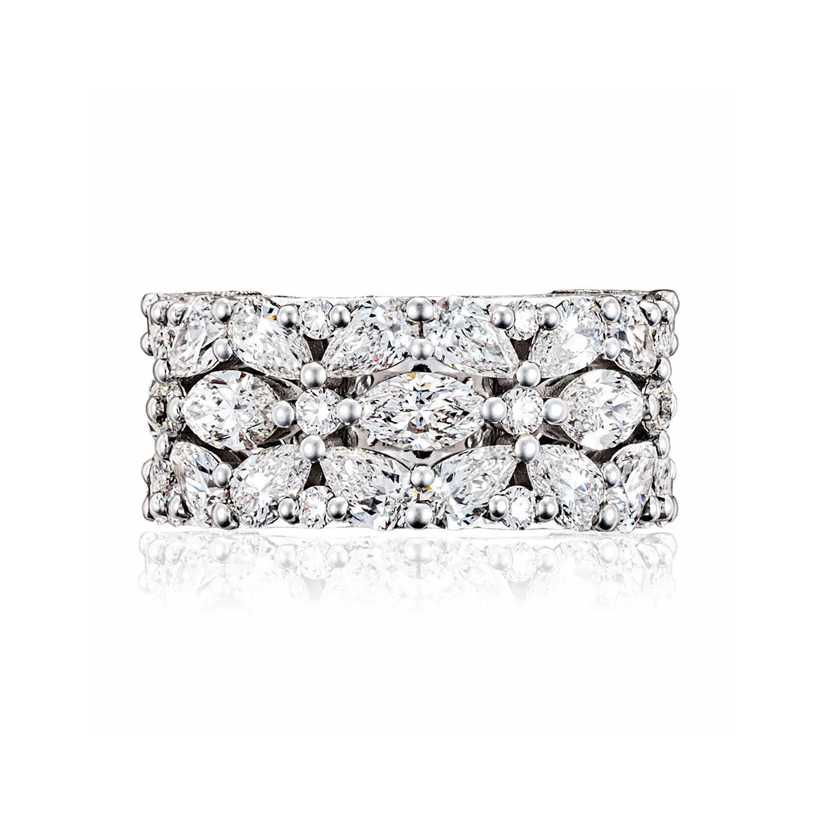 Tacori East West Marquise and Pear Diamond Band