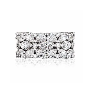 Tacori East West Marquise and Pear Diamond Band