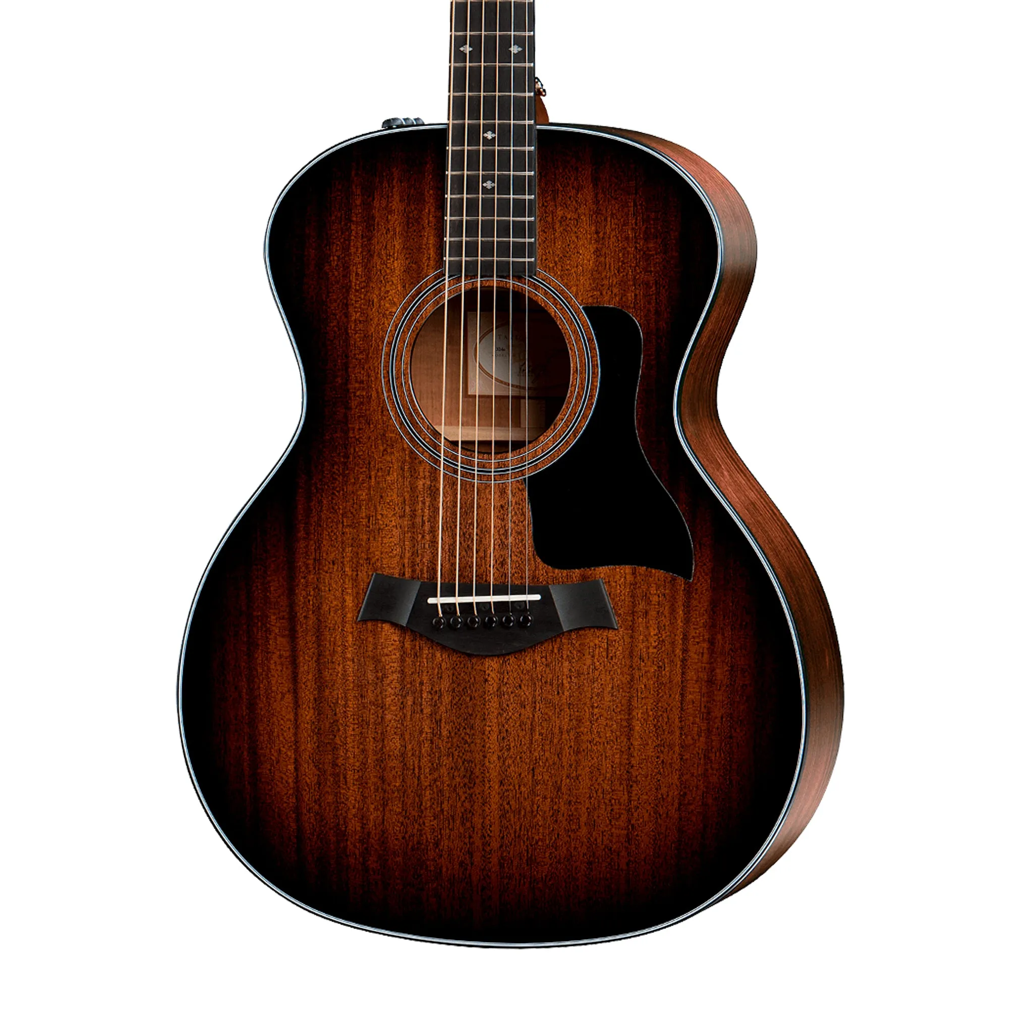 Taylor 324e V-Class Grand Auditorium Acoustic Guitar, Shaded Edge Burst