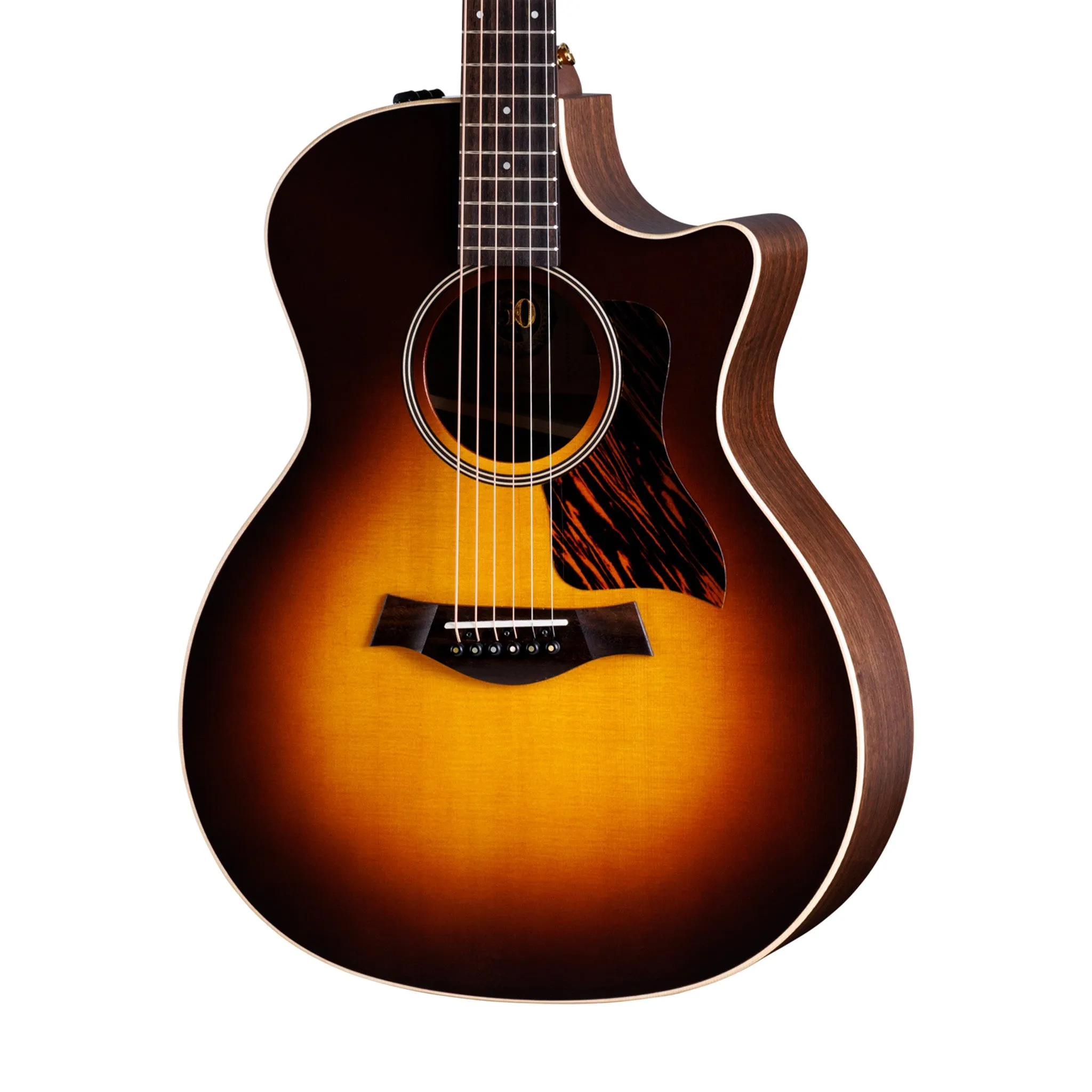 Taylor 50th Anniversary AD14ce-SB LTD AD Grand Auditorium Acoustic Guitar w/Case, Sunburst Top